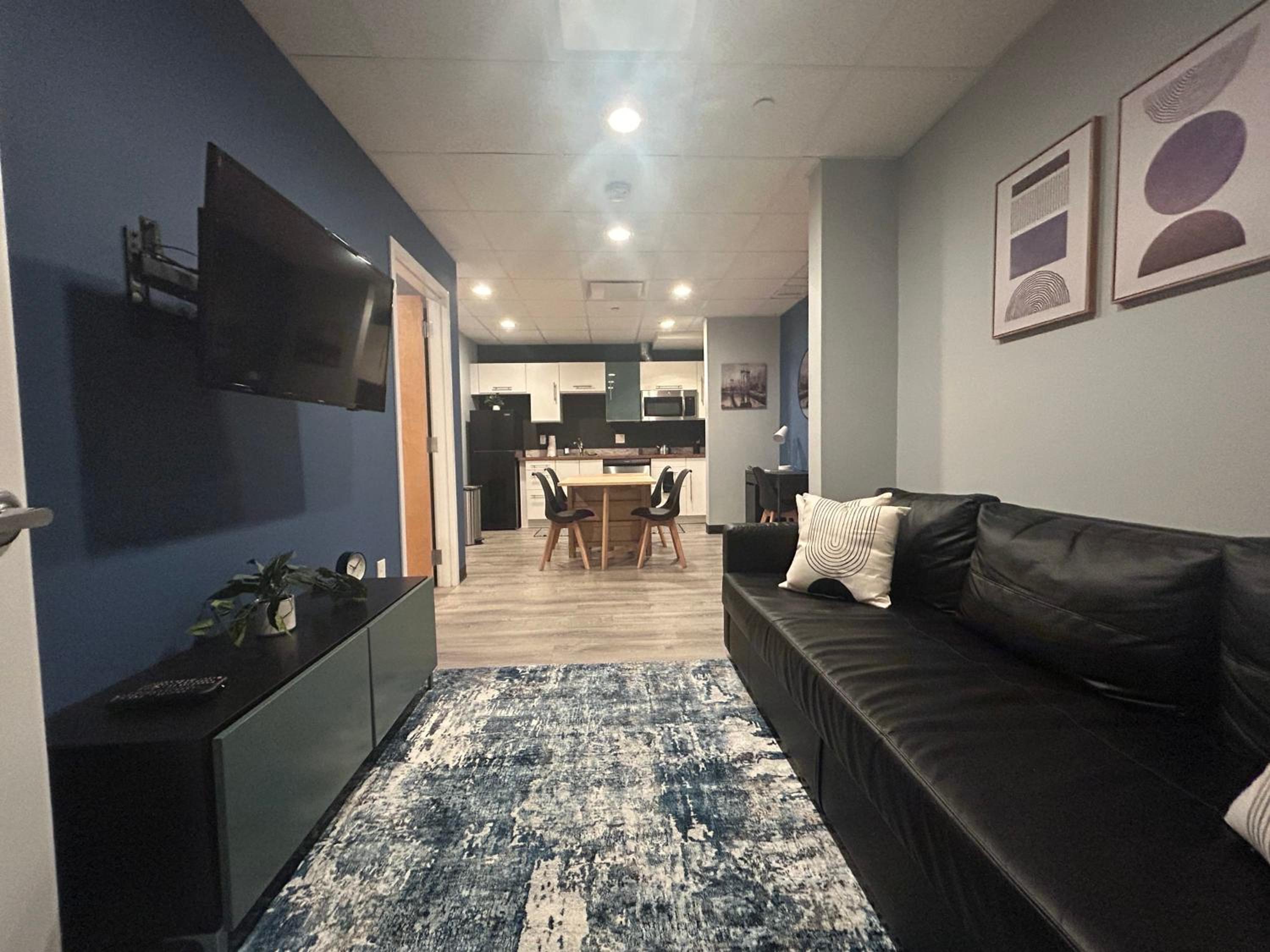 Spacious 1 BR with Kitchen and Living Room view 2
