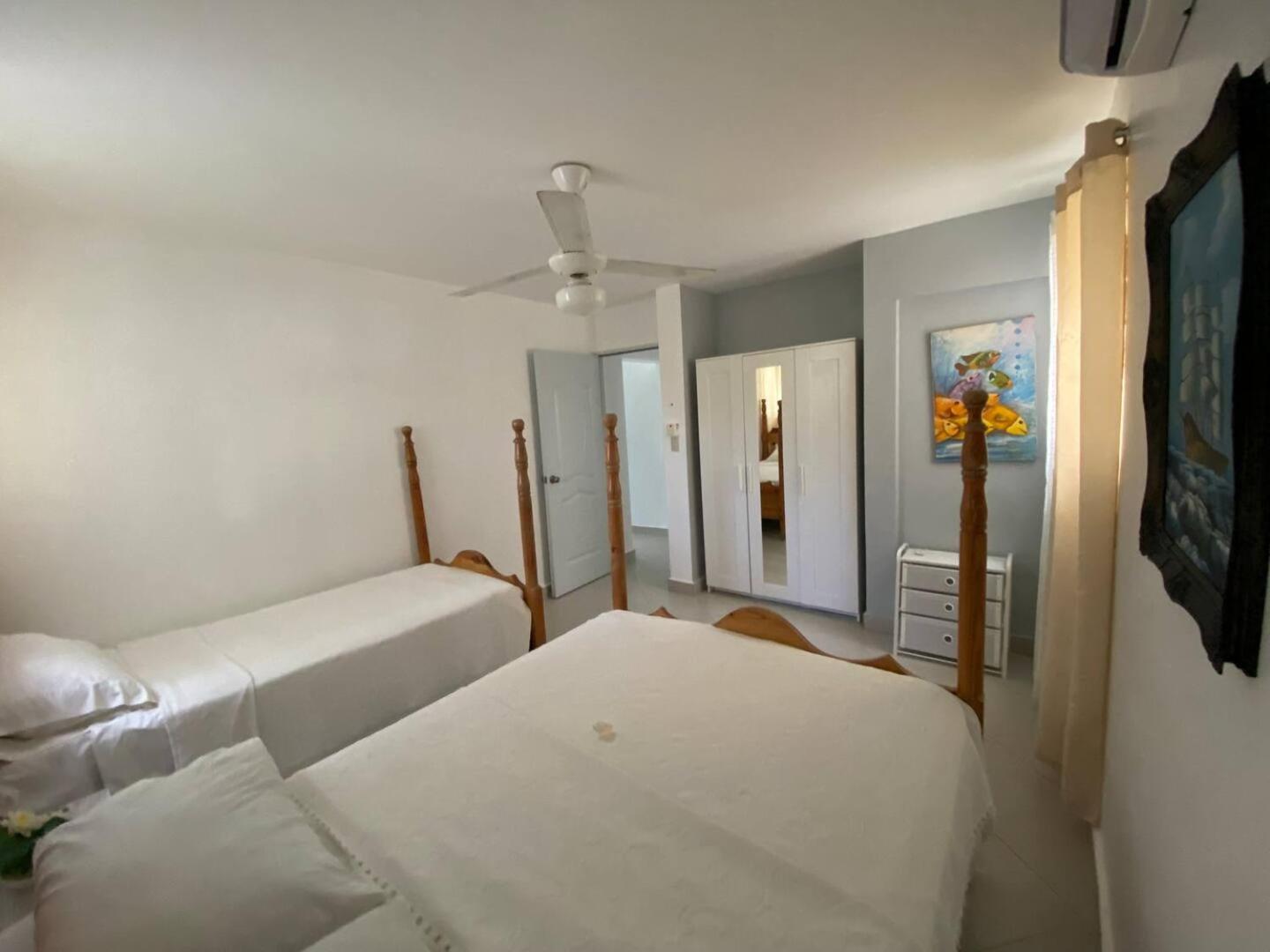 2 BR & 1WR Suite at Villa Costa Verde near Playa Cofresi, Puerto Plata with a pool, balcony, and a rooftop terrace view 4