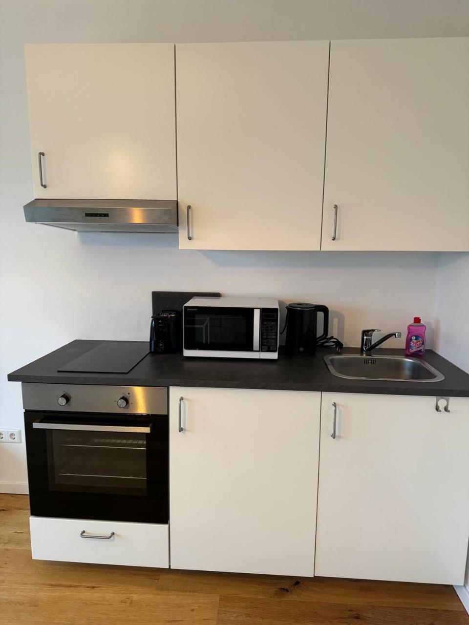 Modern Apartments with Kitchen & Balcony Dining