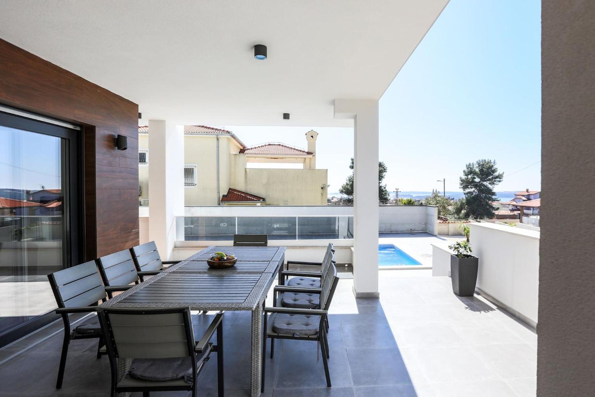 Villa Histra with Private Pool and Sea View view 2