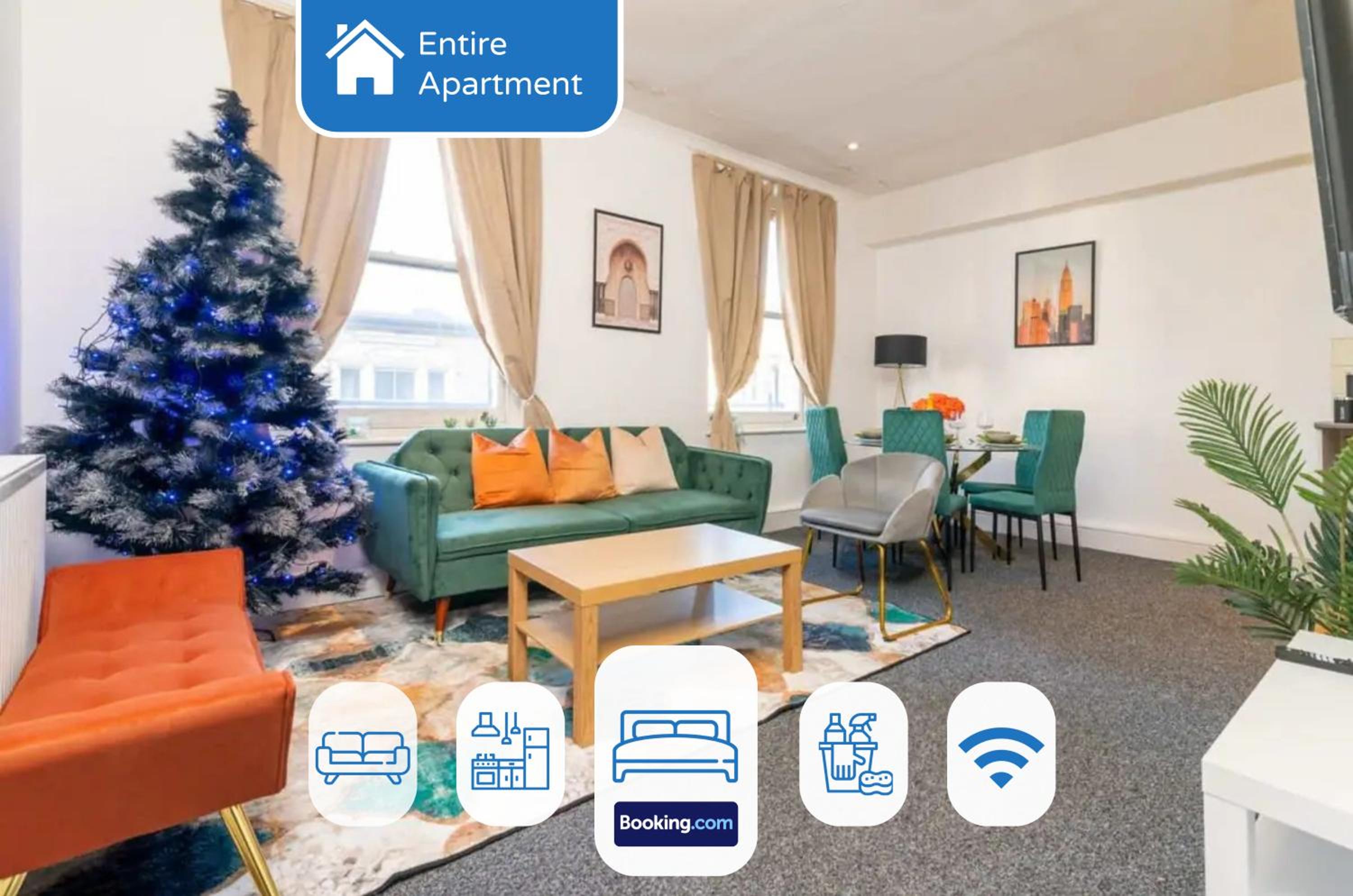 1BR & 2BR Apts By LiveStay Short Lets & Serviced Accommodation London With Free Wifi