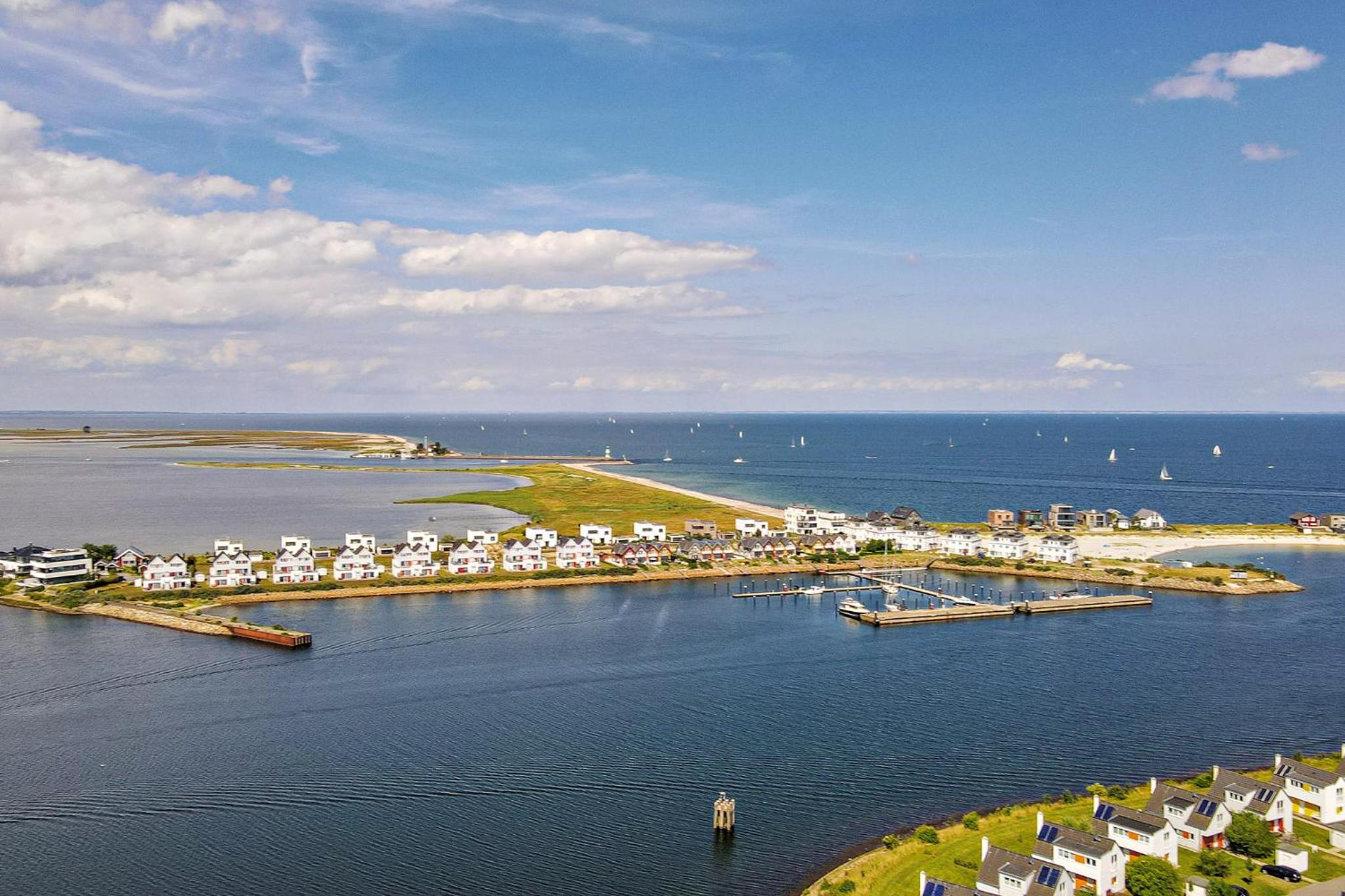 Ferienhaus Am MEER by Seeblick Ferien ORO, direkte Wasserlage,Sauna,Kamin