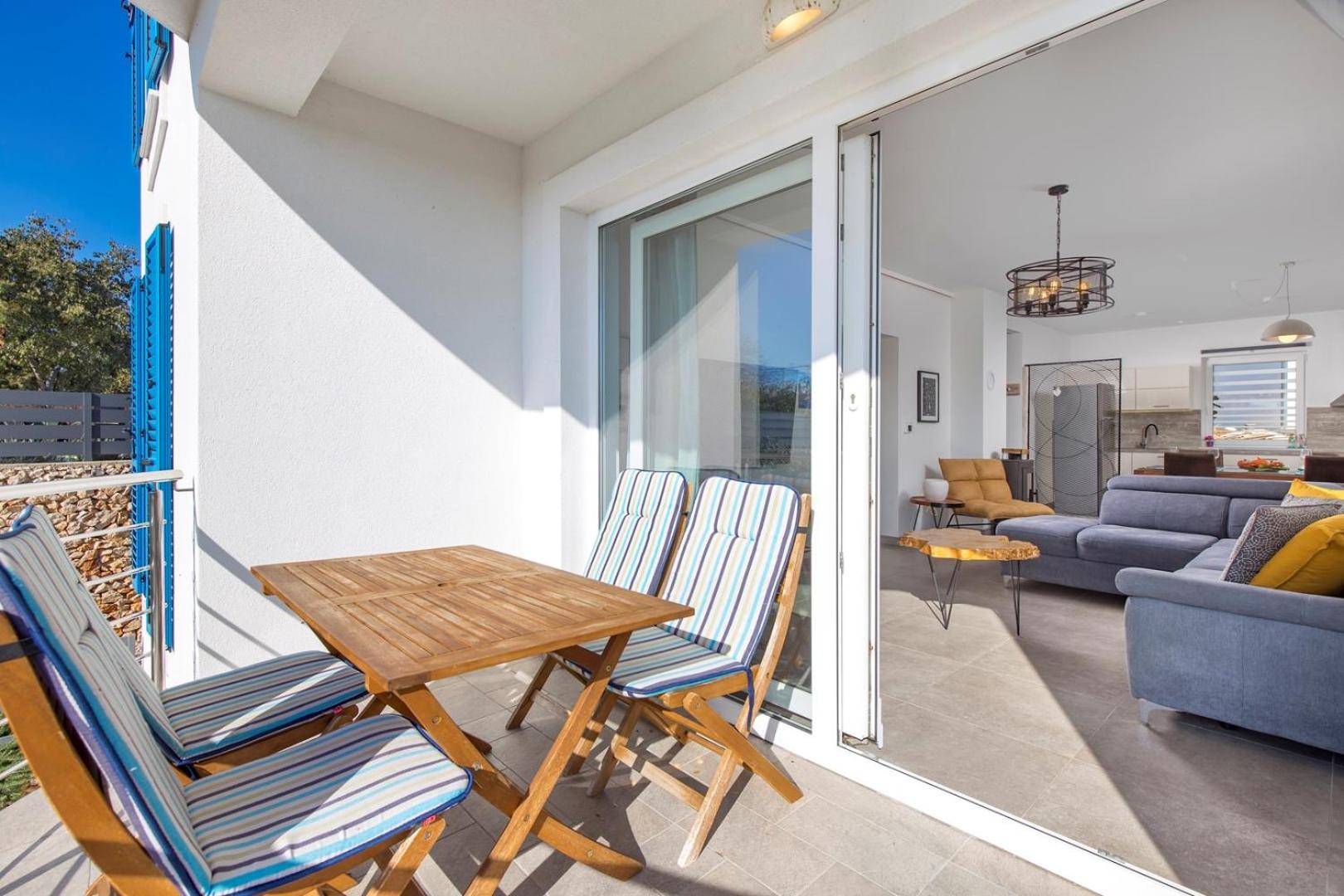 Villa ANNA-LENA with pool close to sandy beach view 2