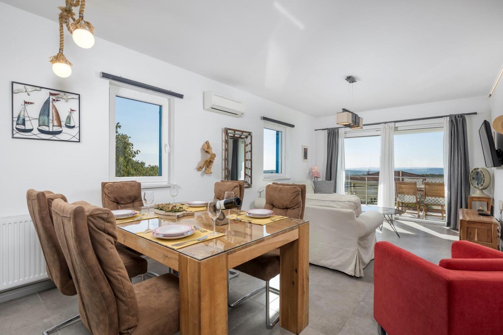 Villa ANNA-LENA with pool close to sandy beach view 3