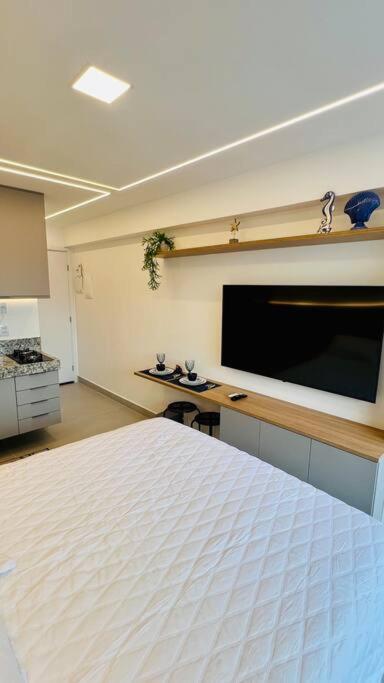 Flat com Piscina Privativa a 50m da Praia - Centro de Porto