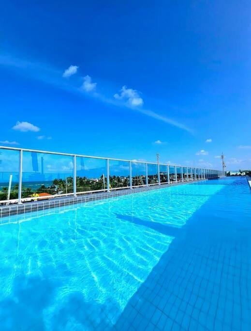 Flat com Piscina Privativa a 50m da Praia - Centro de Porto