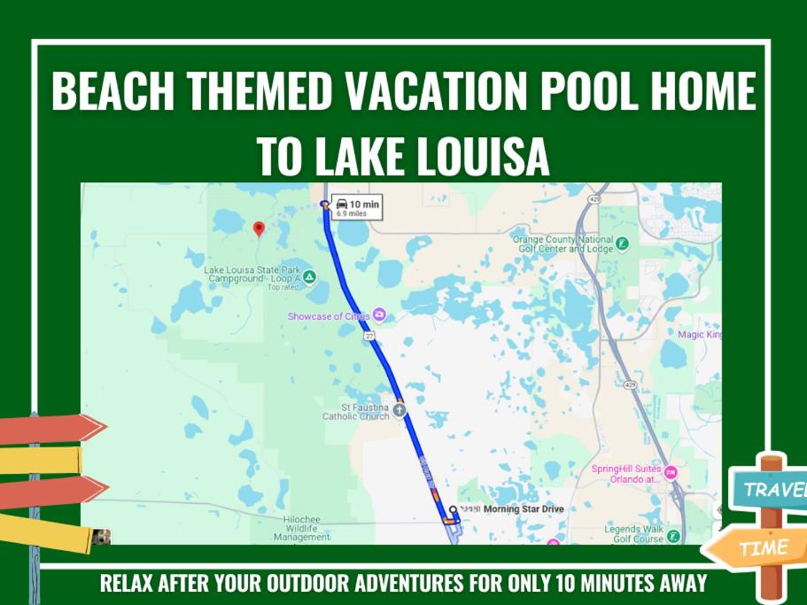 Orlando area home w pool & spa near Disney