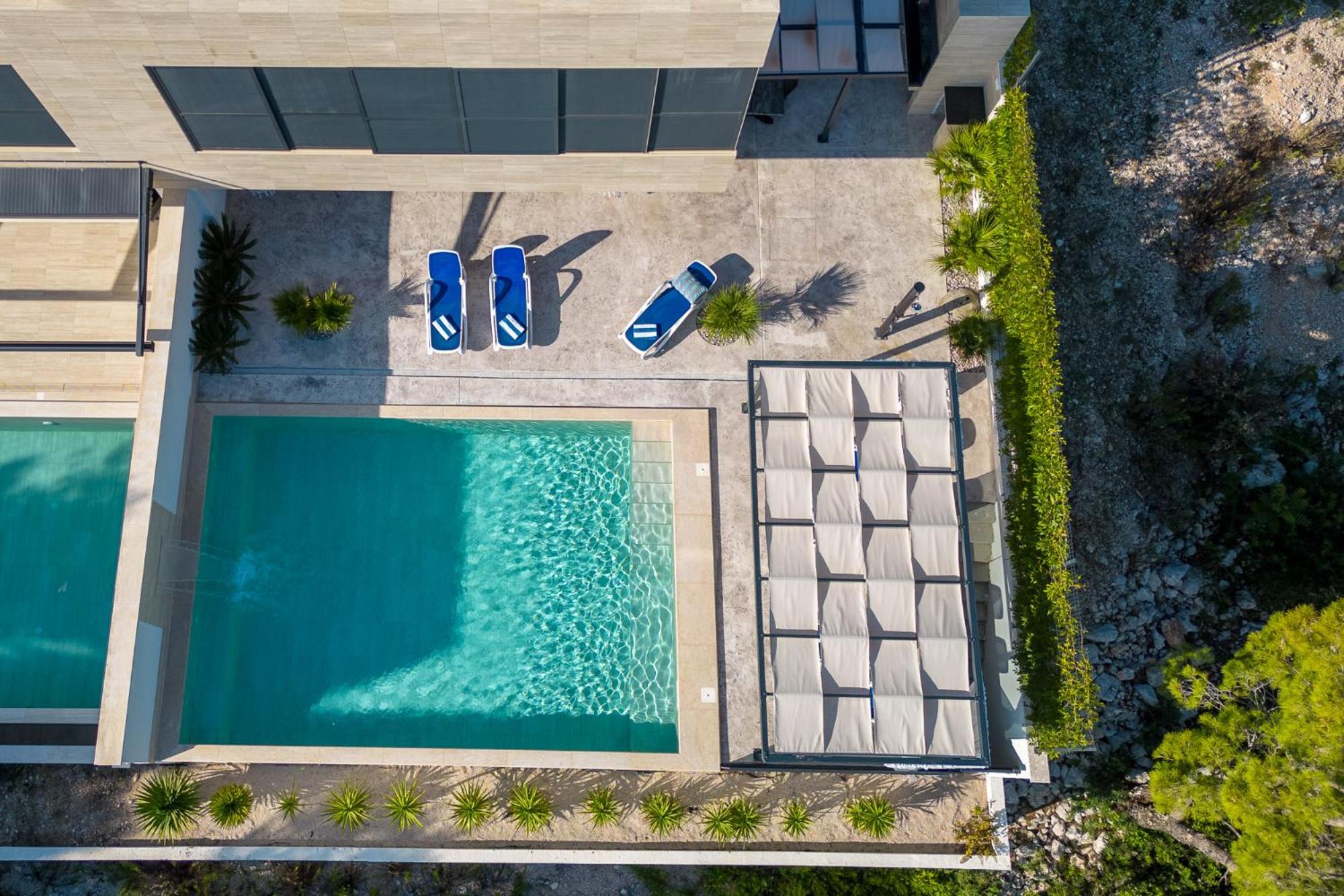 Villa Adria View Exklusive Villa am Meer mit Pool und BBQ für 8 Personen