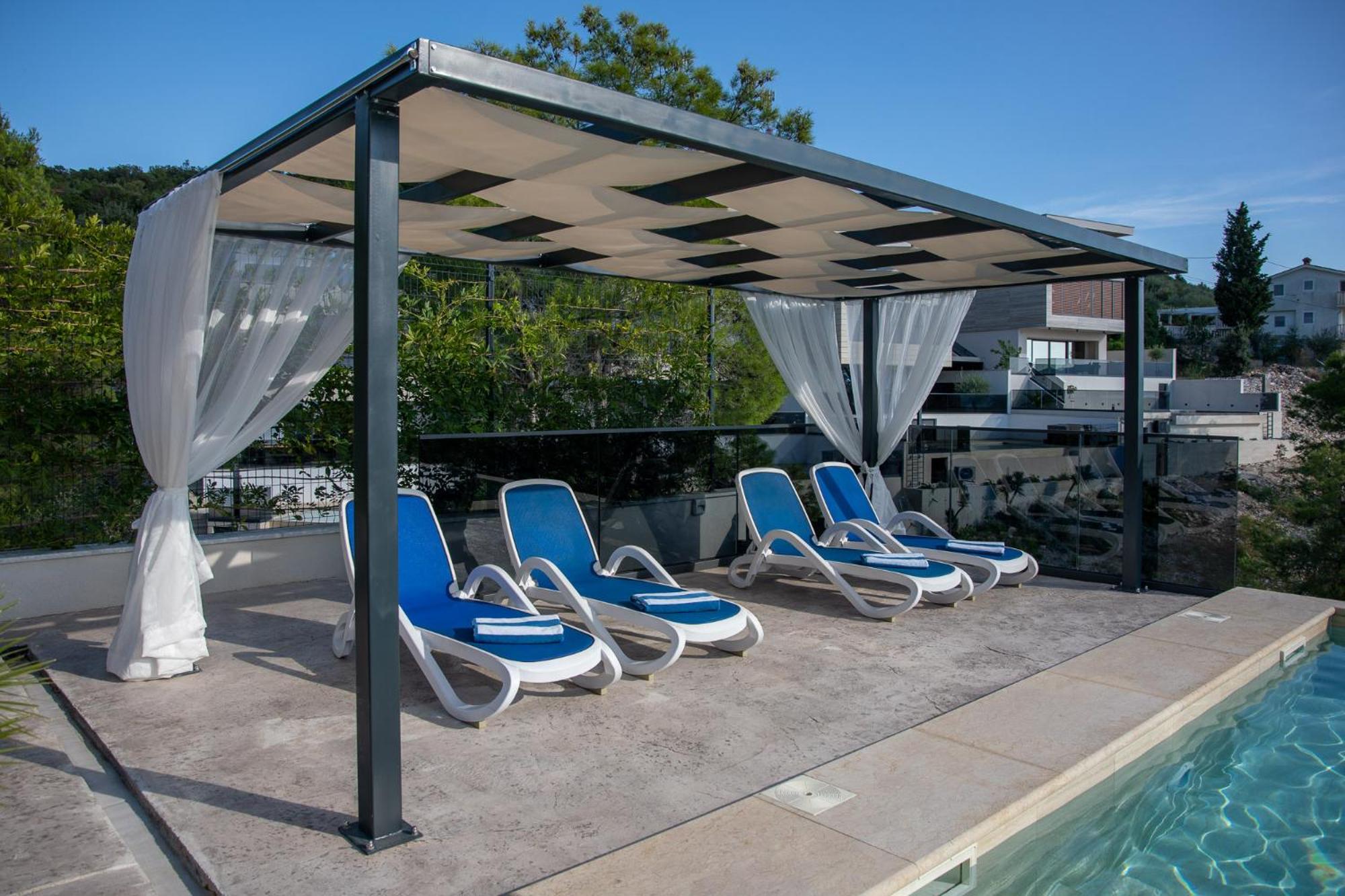 Villa Adria View Exklusive Villa am Meer mit Pool und BBQ für 8 Personen