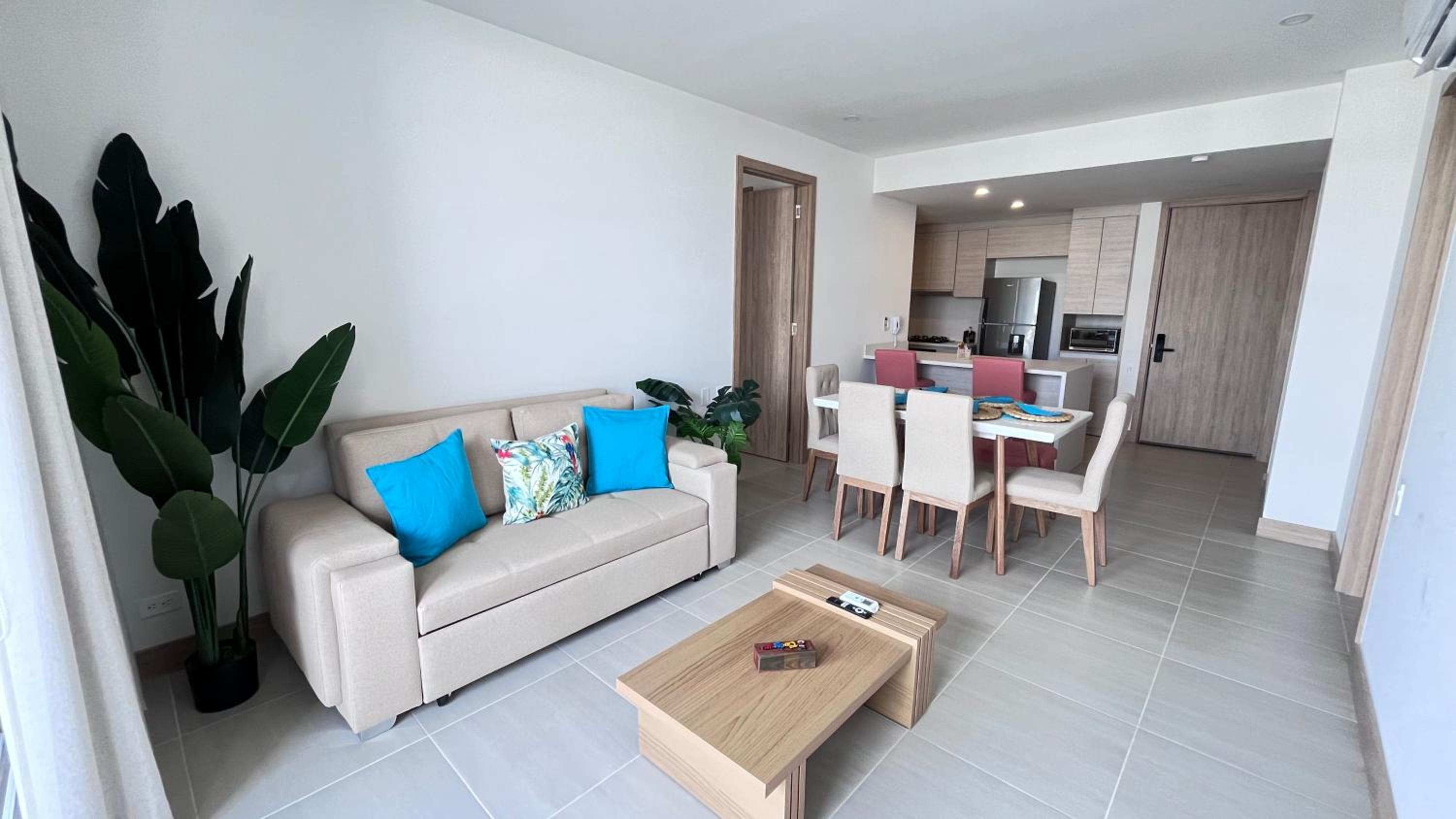 Apartmento con vista al mar y piscina Cartagena