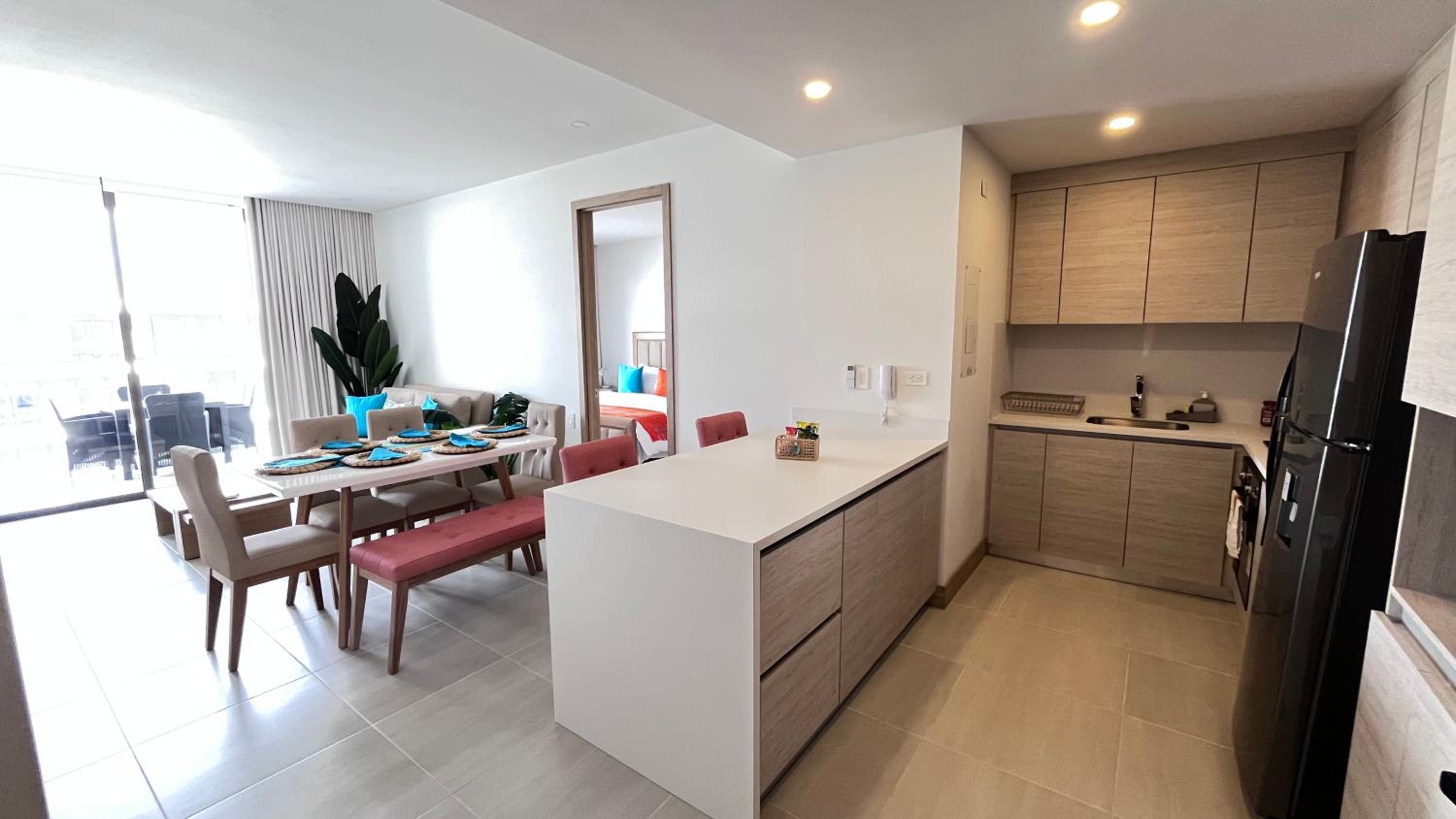 Apartmento con vista al mar y piscina Cartagena
