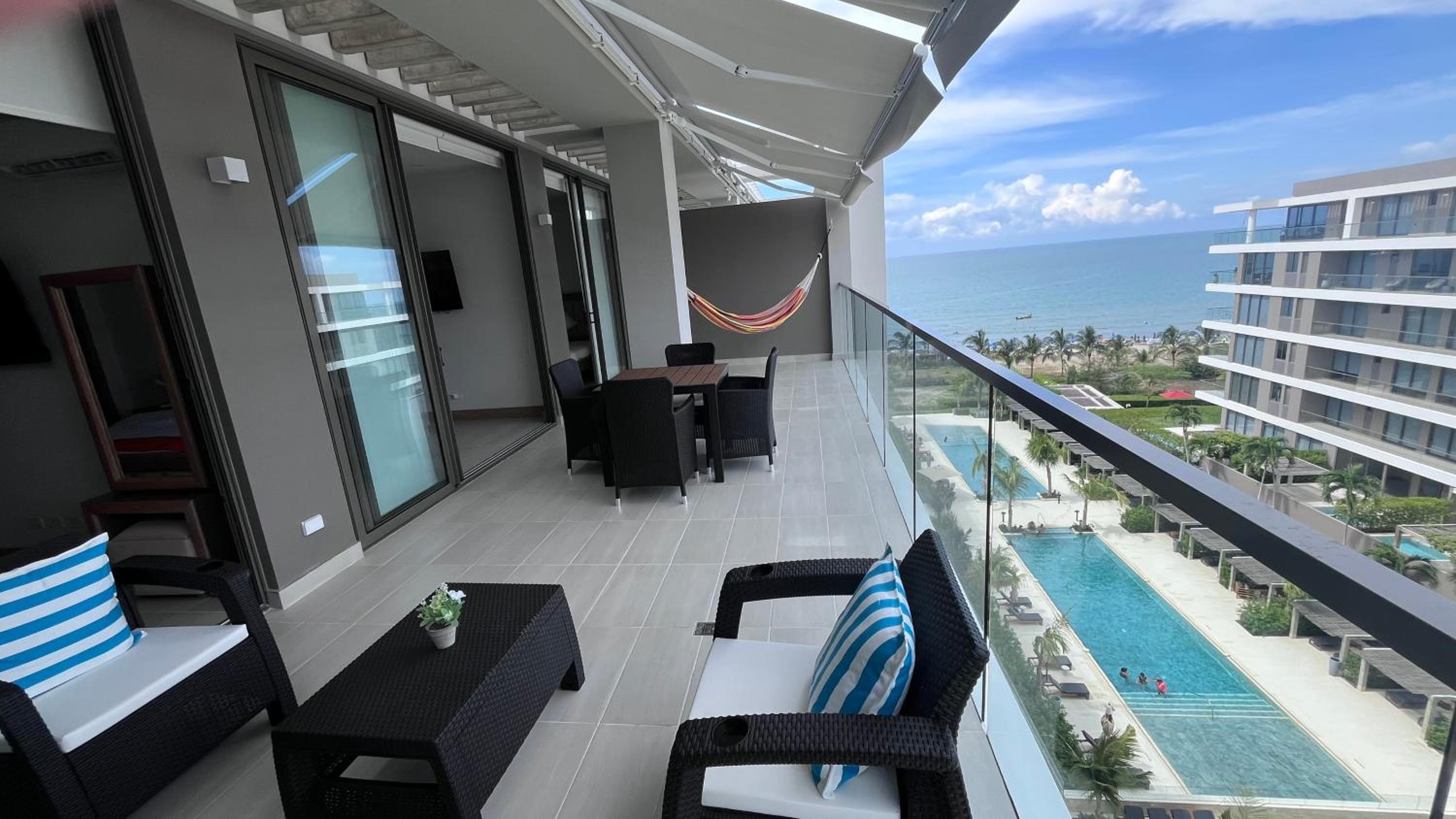 Apartmento con vista al mar y piscina Cartagena