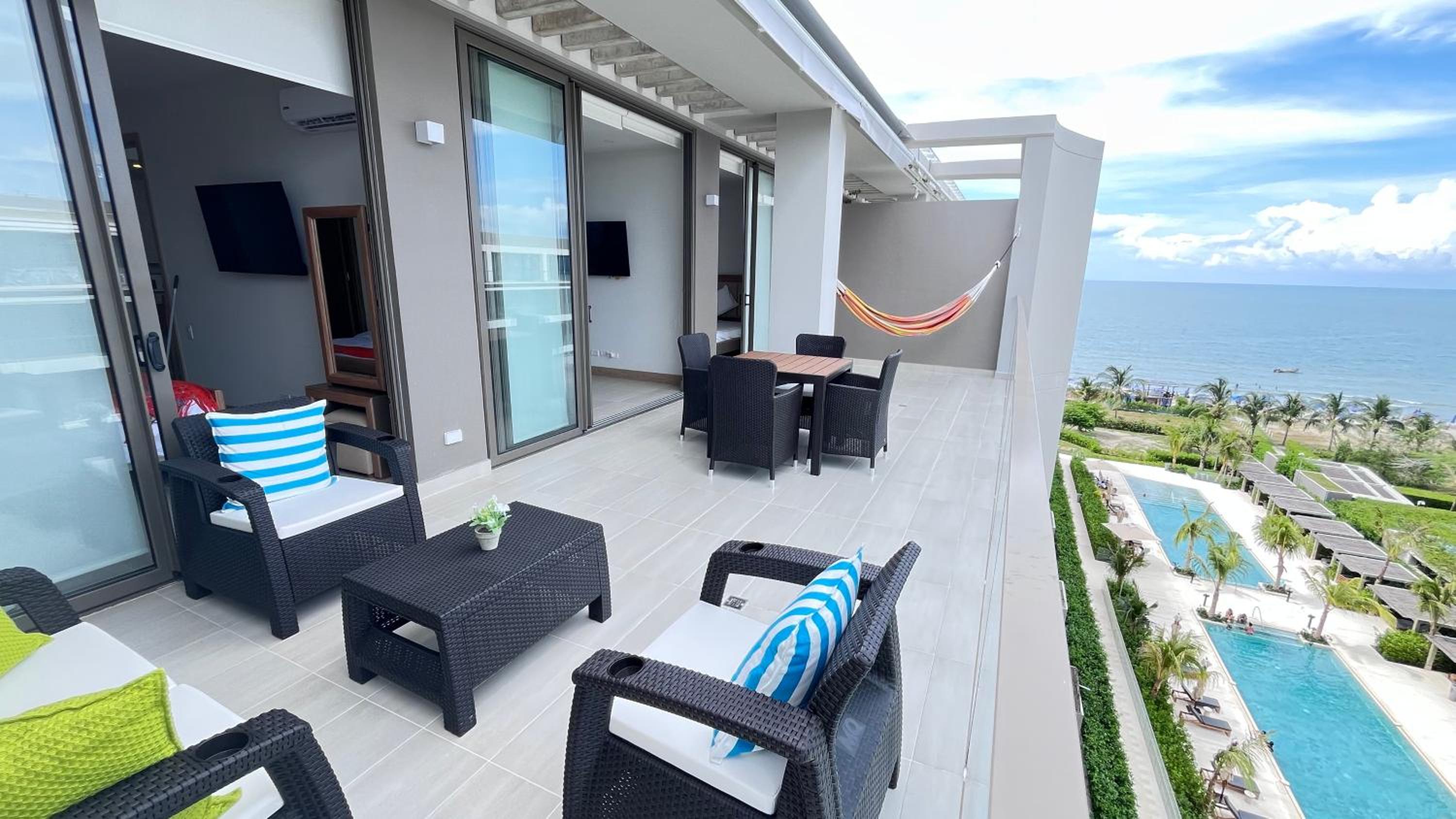 Apartmento con vista al mar y piscina Cartagena