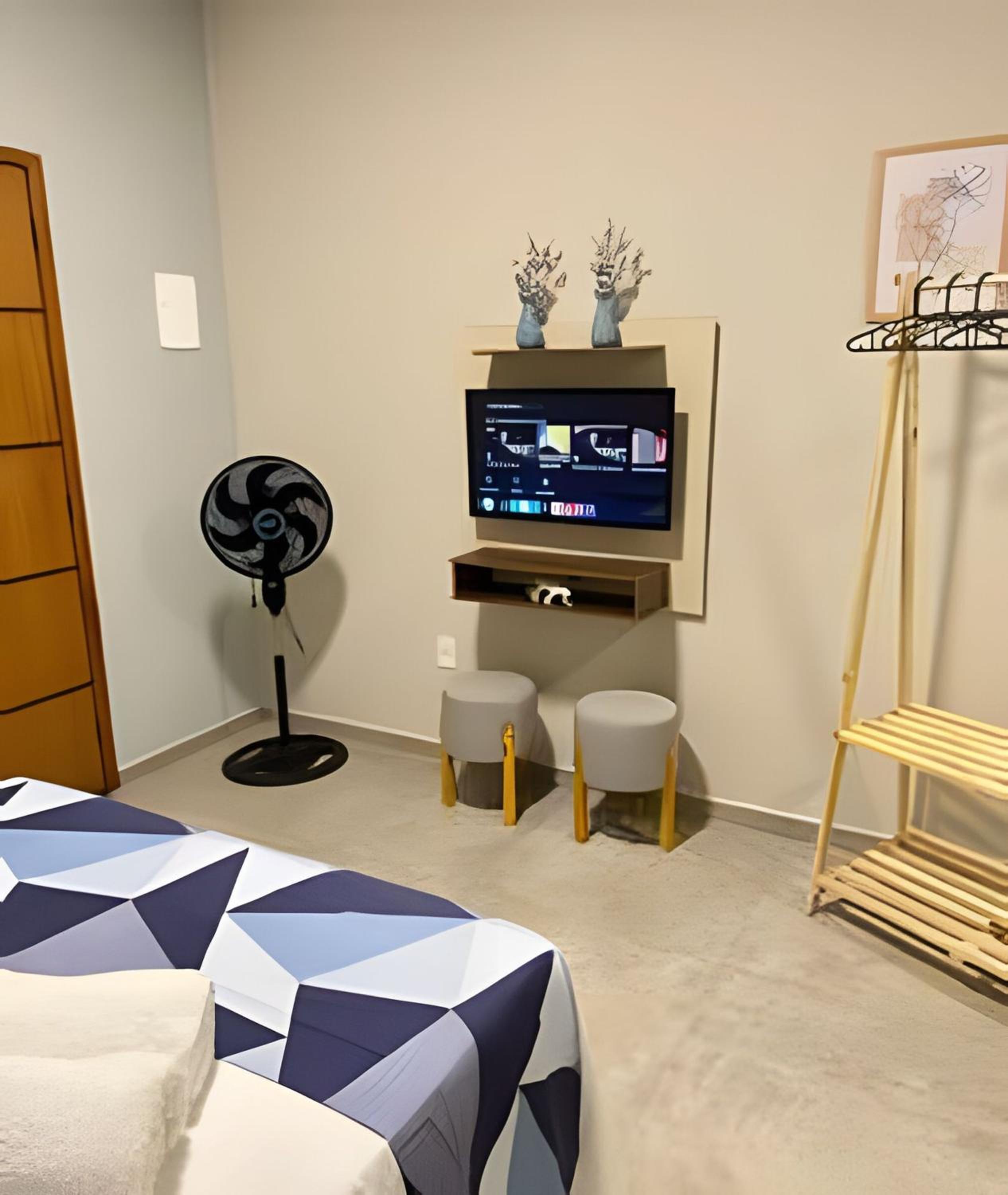 Loft de Luxo no Braga: Perfeito para Casais - Ar, Wi-Fi e Estilo