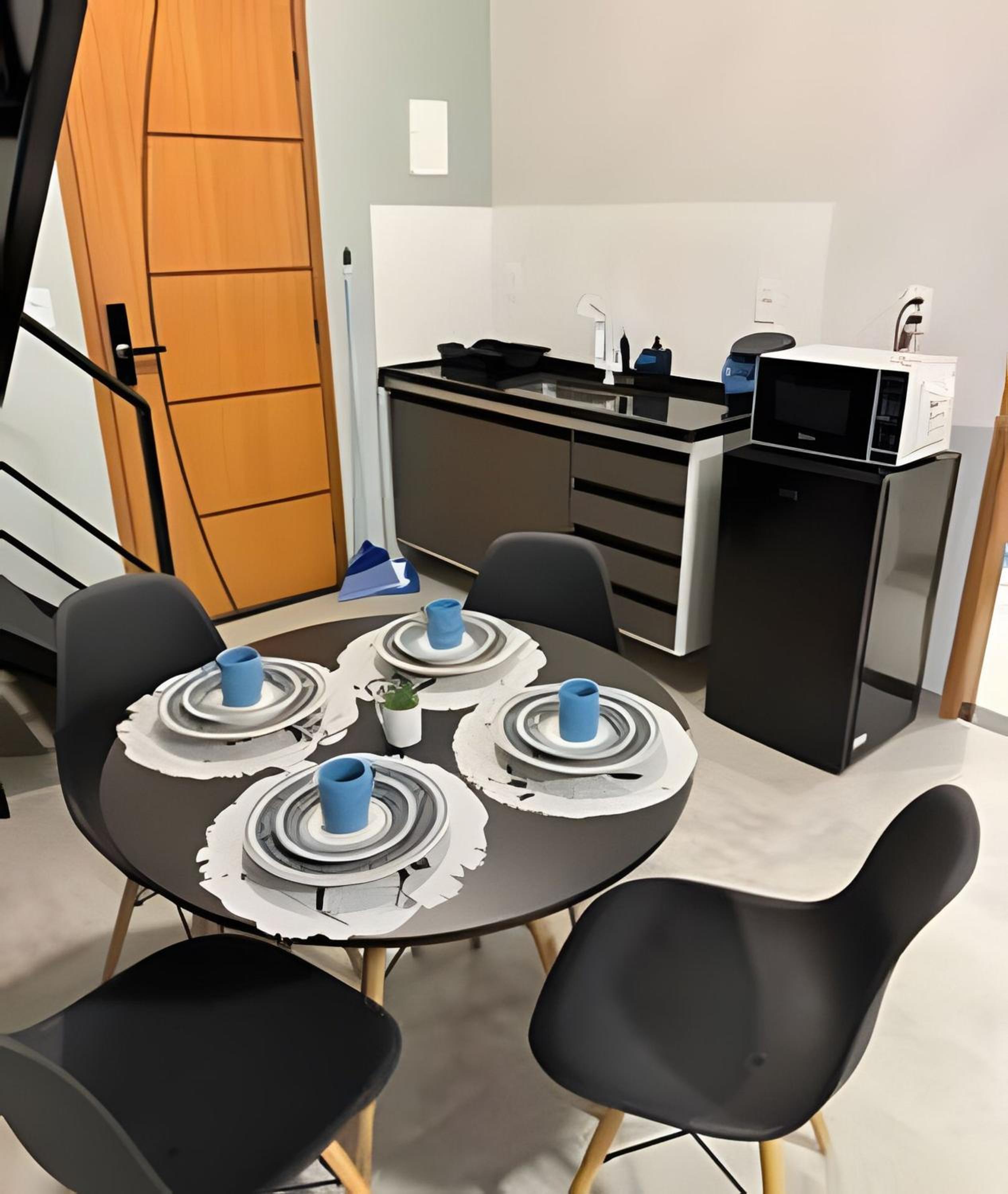 Loft de Luxo no Braga: Perfeito para Casais - Ar, Wi-Fi e Estilo