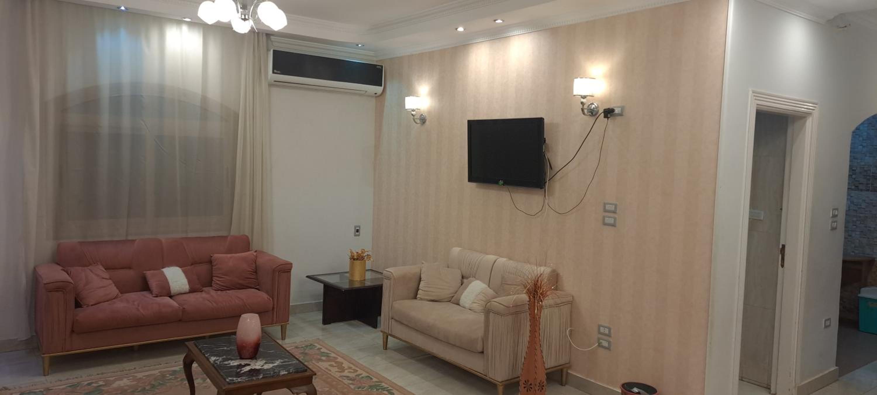 mokka a big flat with garden view