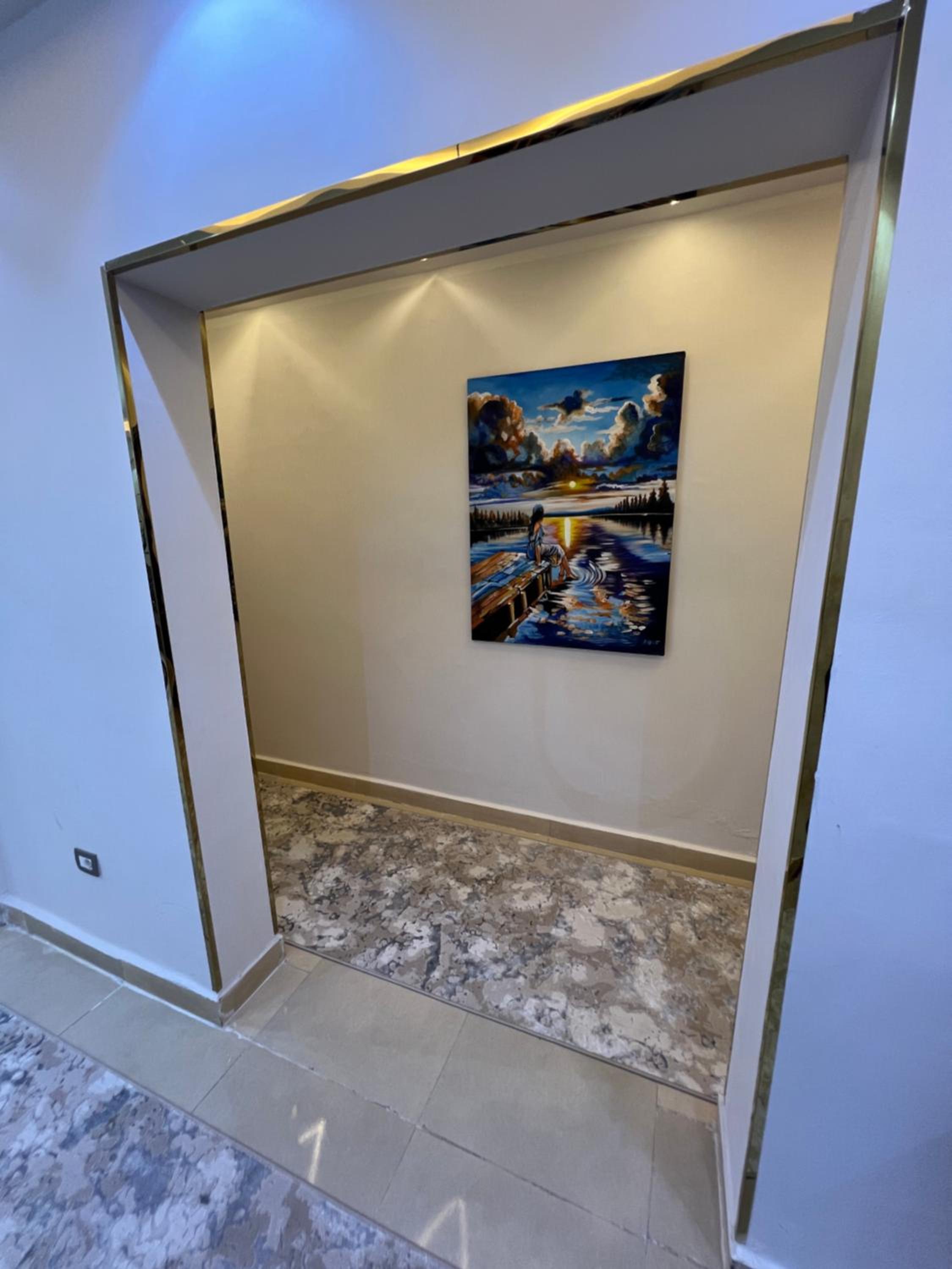 Luxury diamond apartment in wesal residences compound