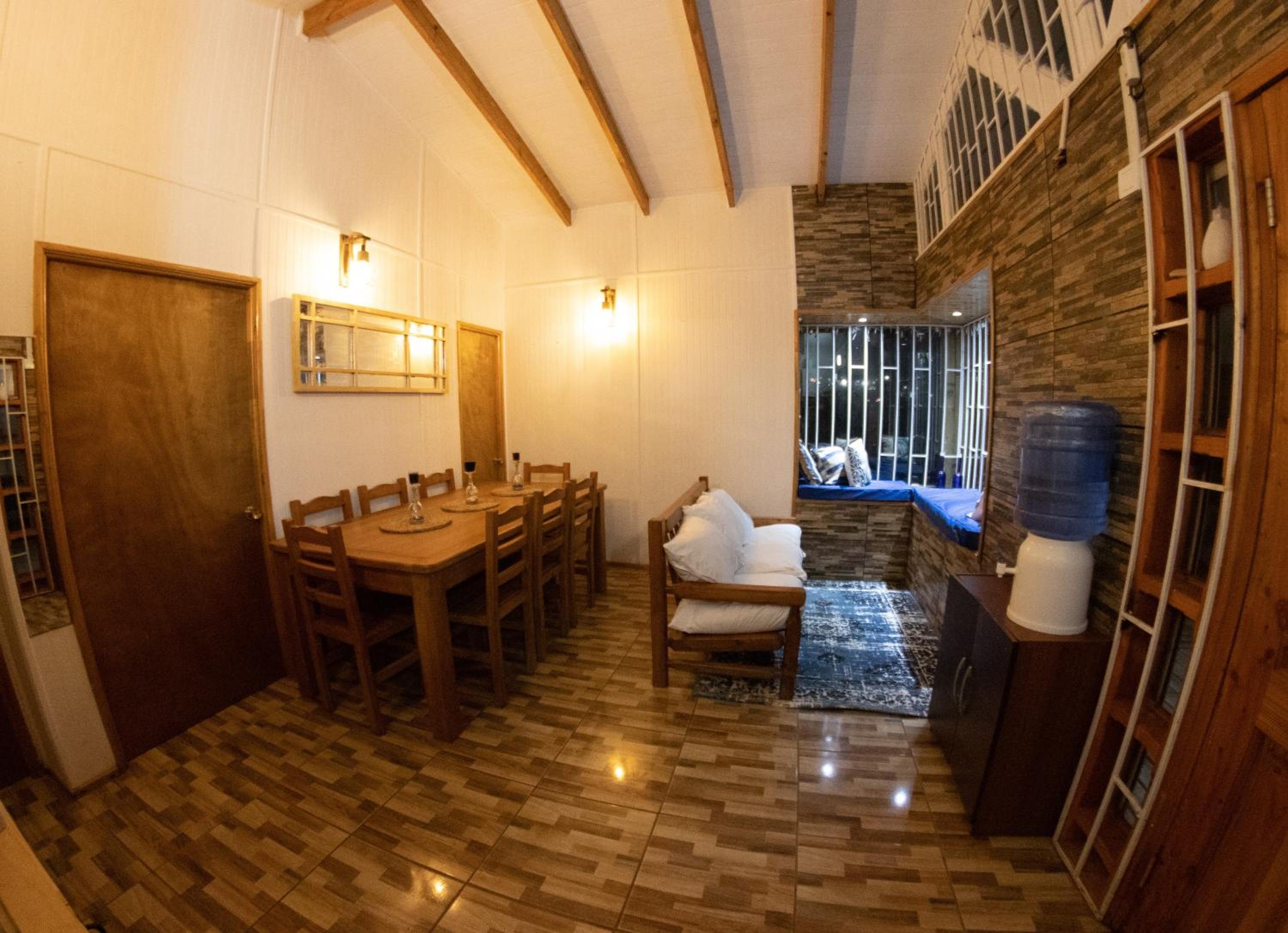 Cabaña con Tinaja a pasos del Mar