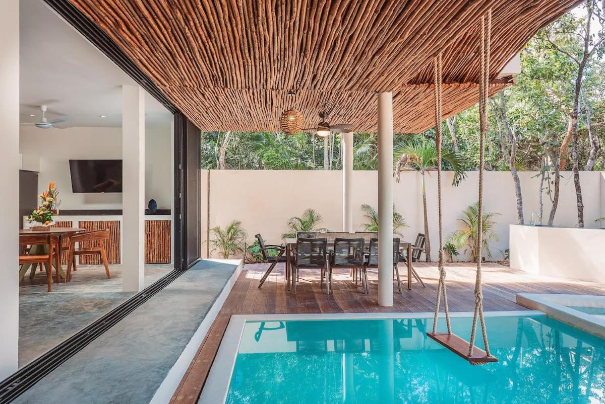 Tulum Villa 4BR Jacuzzi Private Pool Gated community