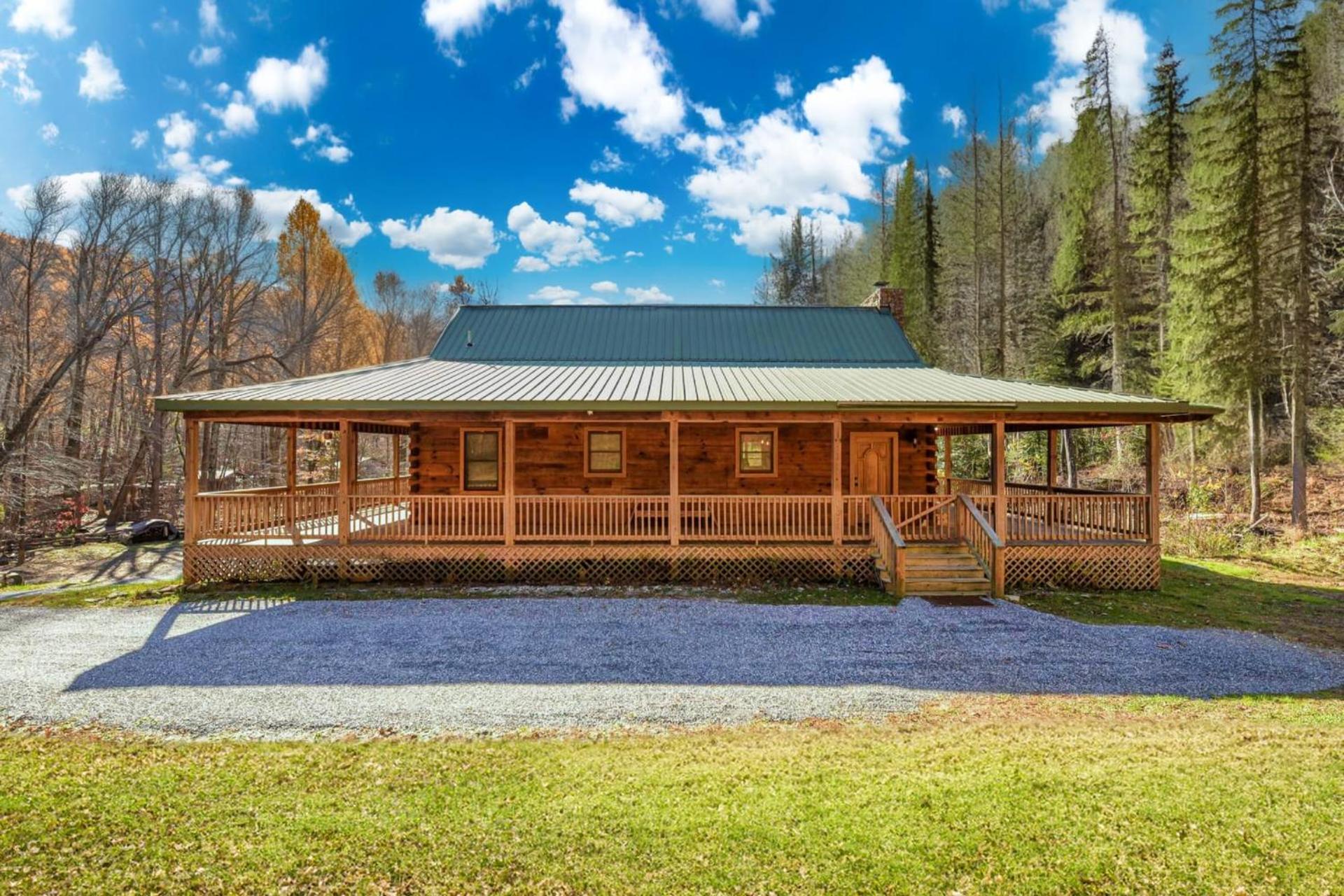 Charming Blue Ridge Cabin Private Pond and Waterfall Deer Haven by AvantStay