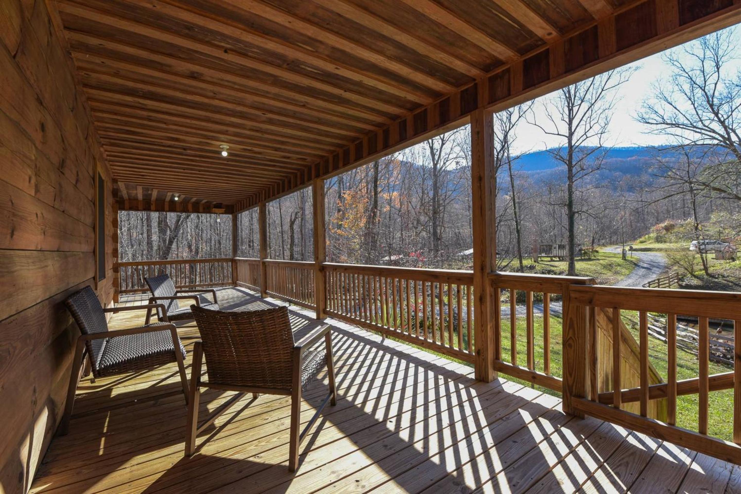 Charming Blue Ridge Cabin Private Pond and Waterfall Deer Haven by AvantStay