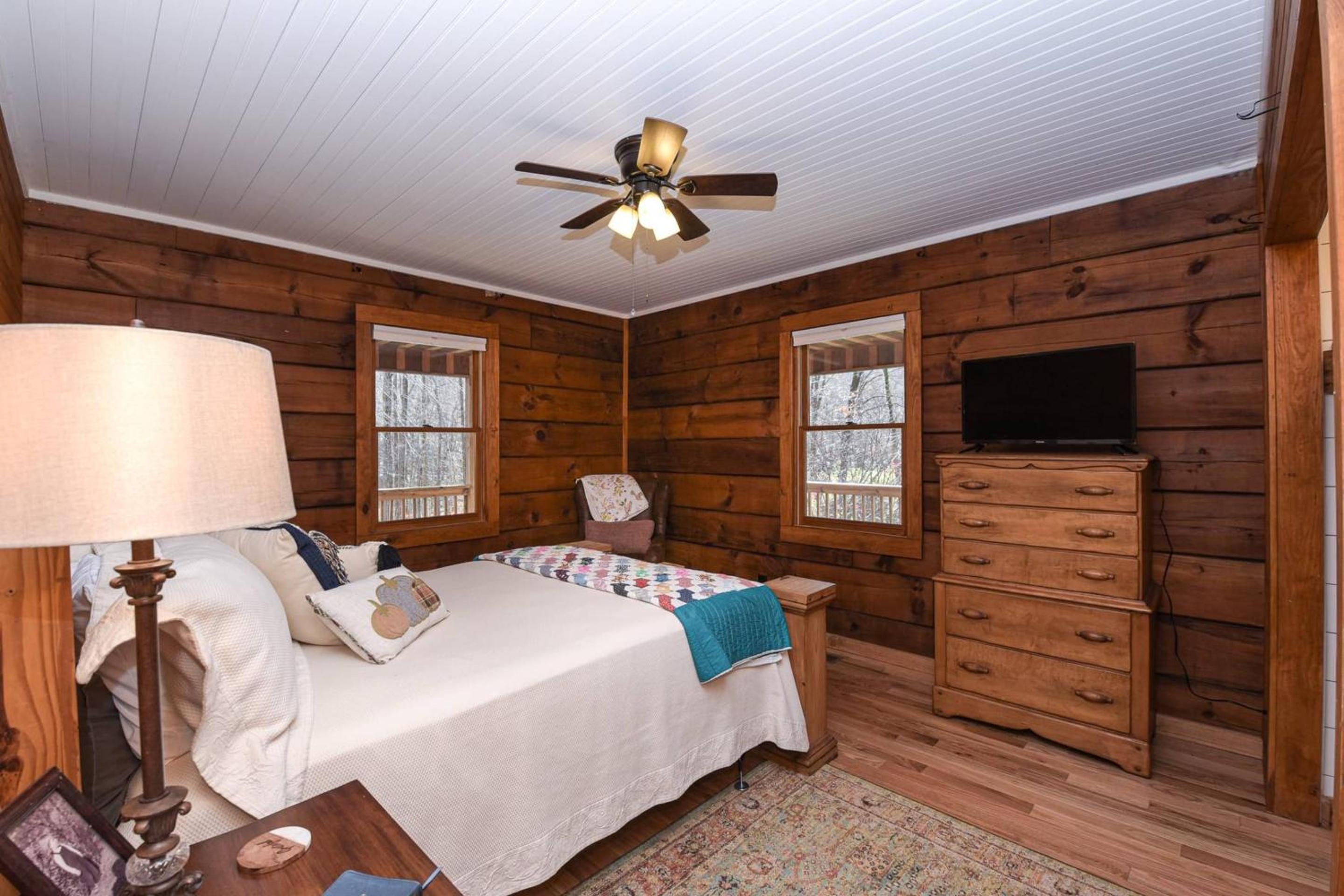 Charming Blue Ridge Cabin Private Pond and Waterfall Deer Haven by AvantStay