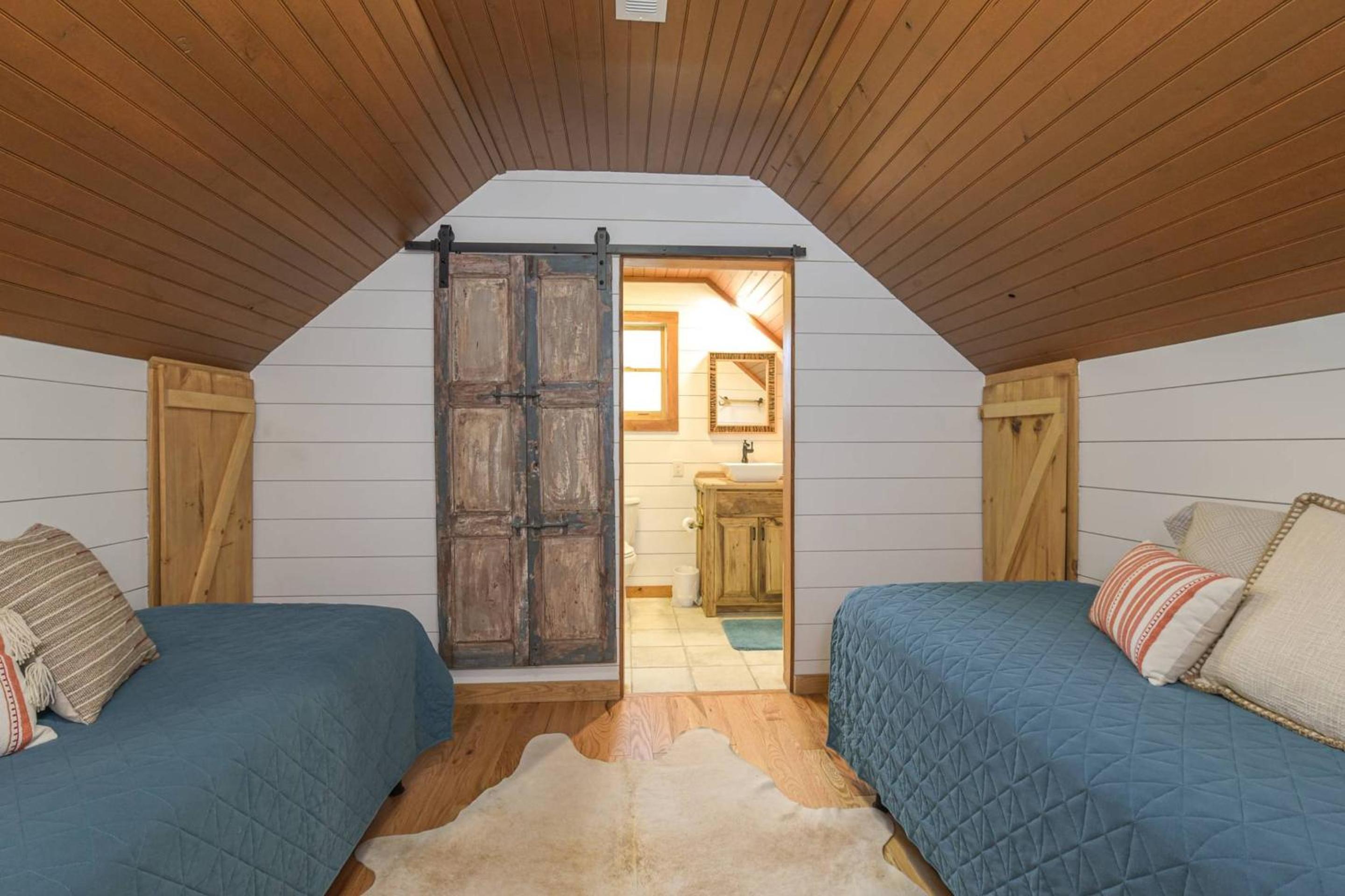Charming Blue Ridge Cabin Private Pond and Waterfall Deer Haven by AvantStay