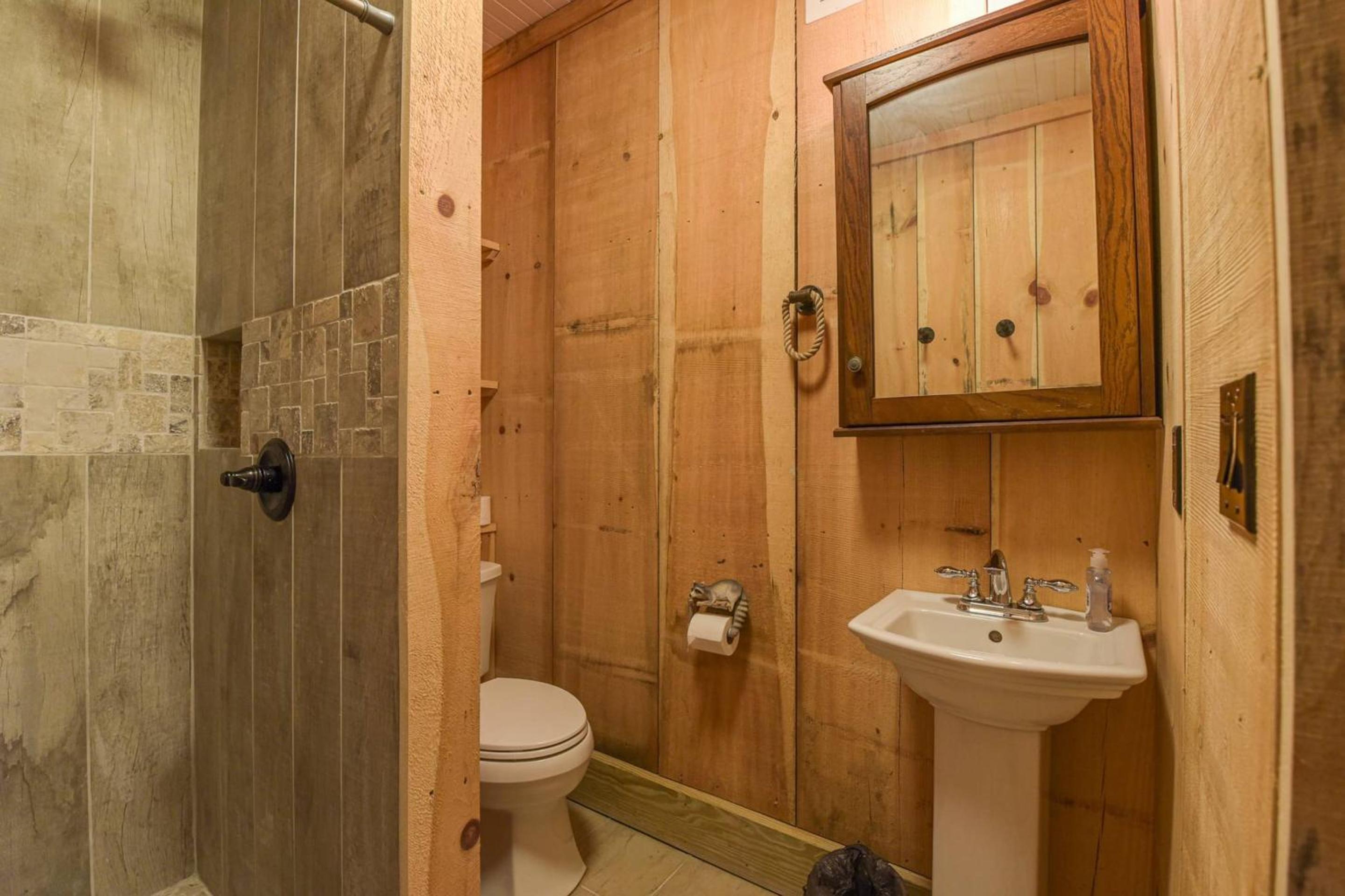 Charming Blue Ridge Cabin Private Pond and Waterfall Deer Haven by AvantStay