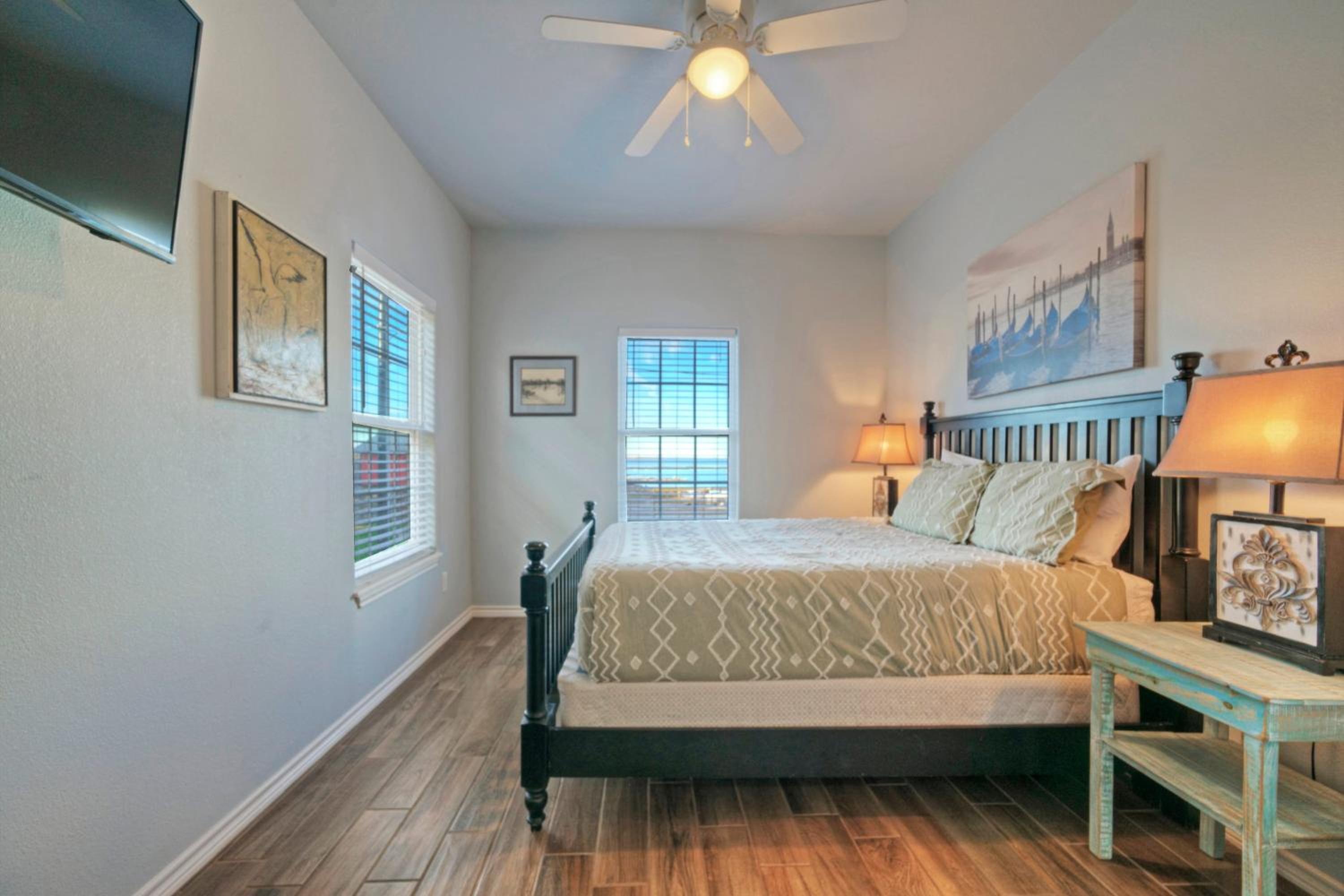 Balcony w Bay View Shared Pool Boat Dock Fat Flounder by AvantStay