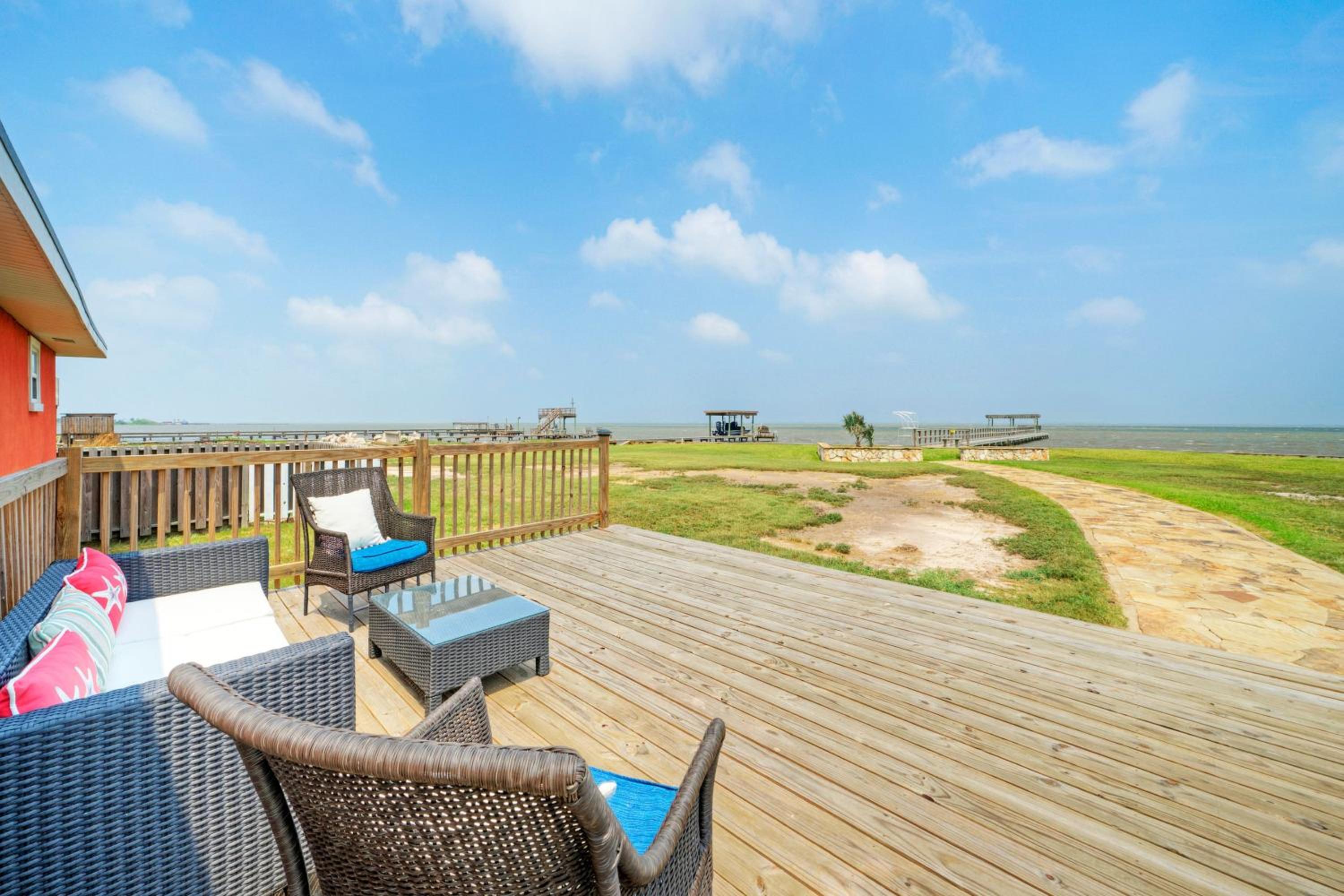 Waterfront Retreat w Private Boat Dock Patio Views Shore Thing by AvantStay