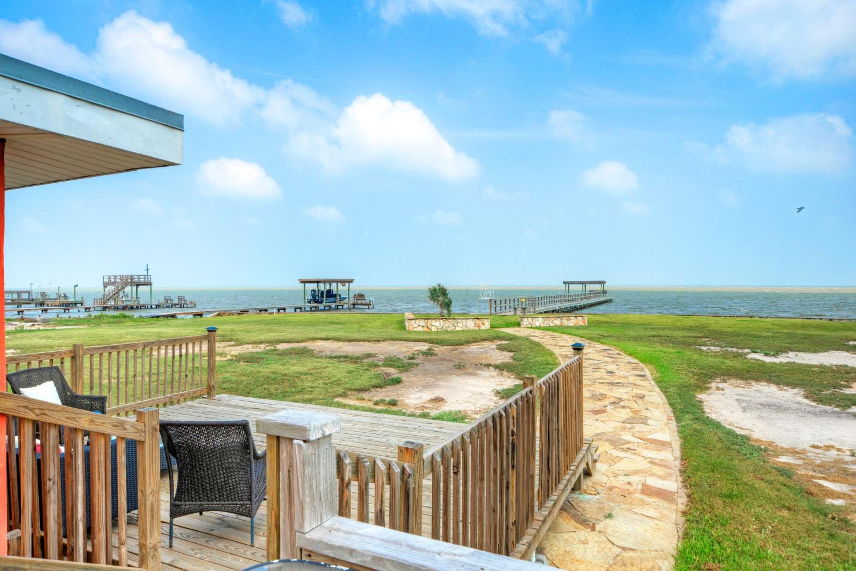 Waterfront Retreat w Private Boat Dock Patio Views Shore Thing by AvantStay