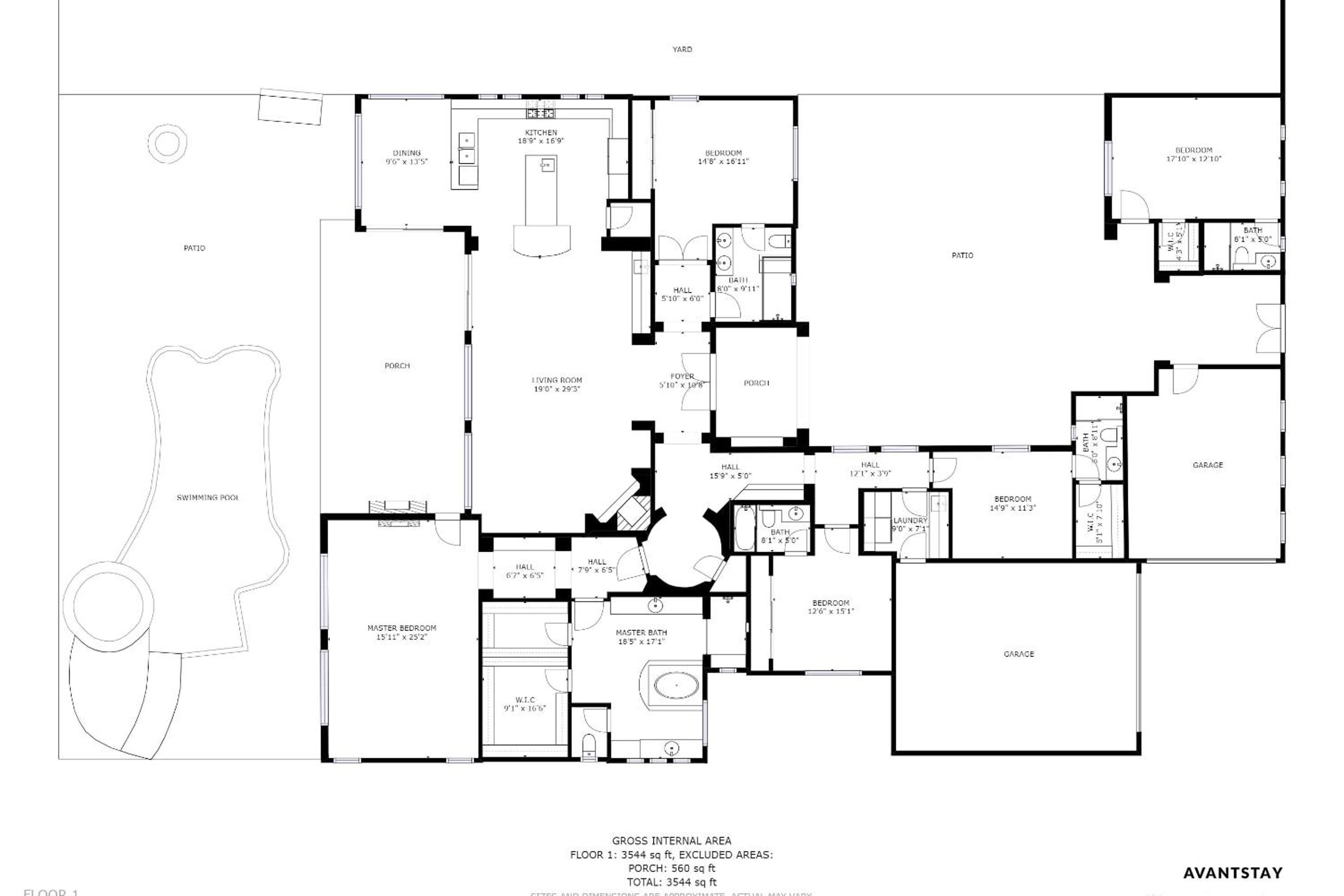 Spacious 5BR Desert Oasis: Pool Hot Tub Fire Pit PGA West Golf Course