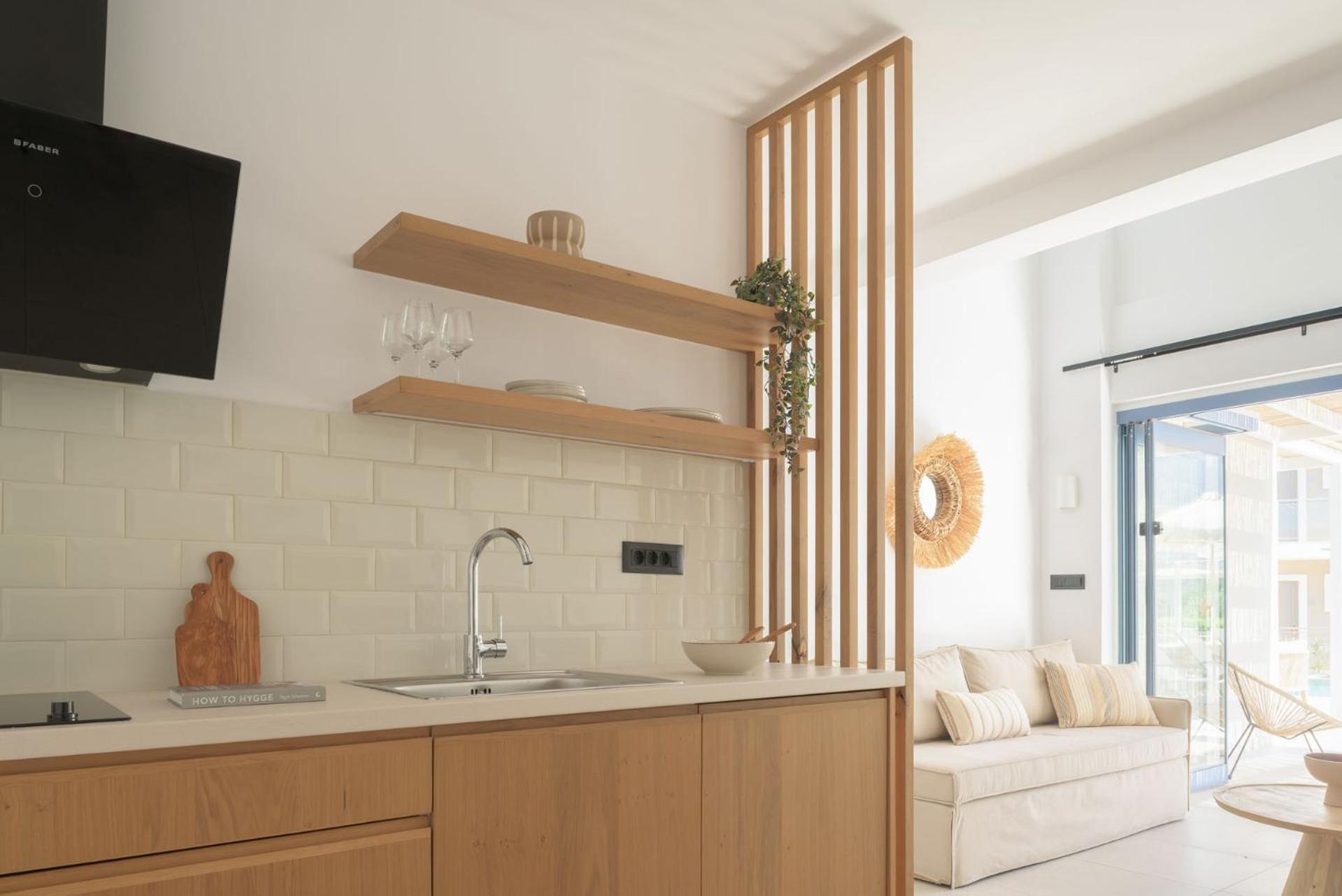 Pelagia's Loft Villas Haroupi & Rodi with Private Heated Pools, 5 Min Walking Distance to the Beach