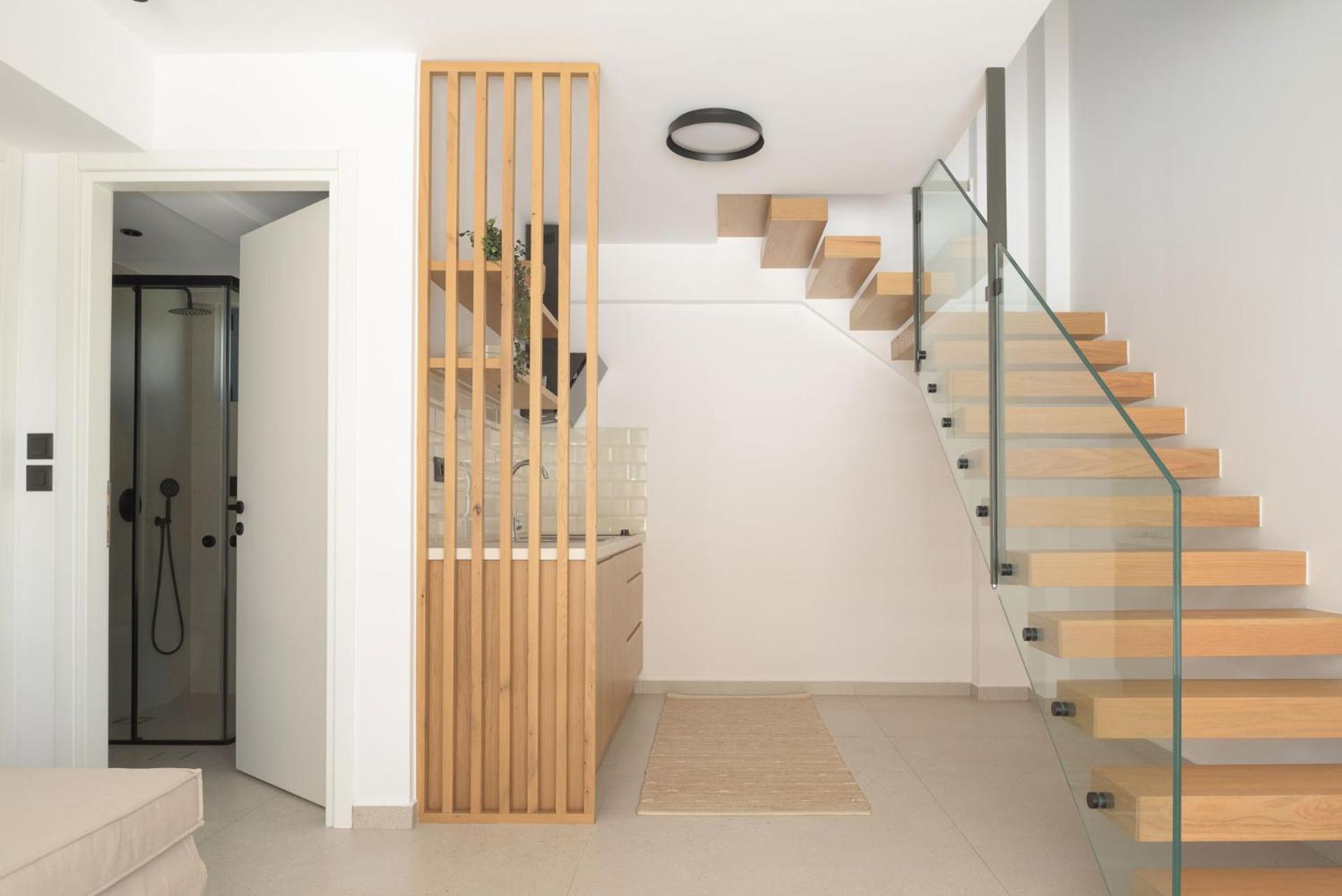Pelagia's Loft Villas Haroupi & Rodi with Private Heated Pools, 5 Min Walking Distance to the Beach