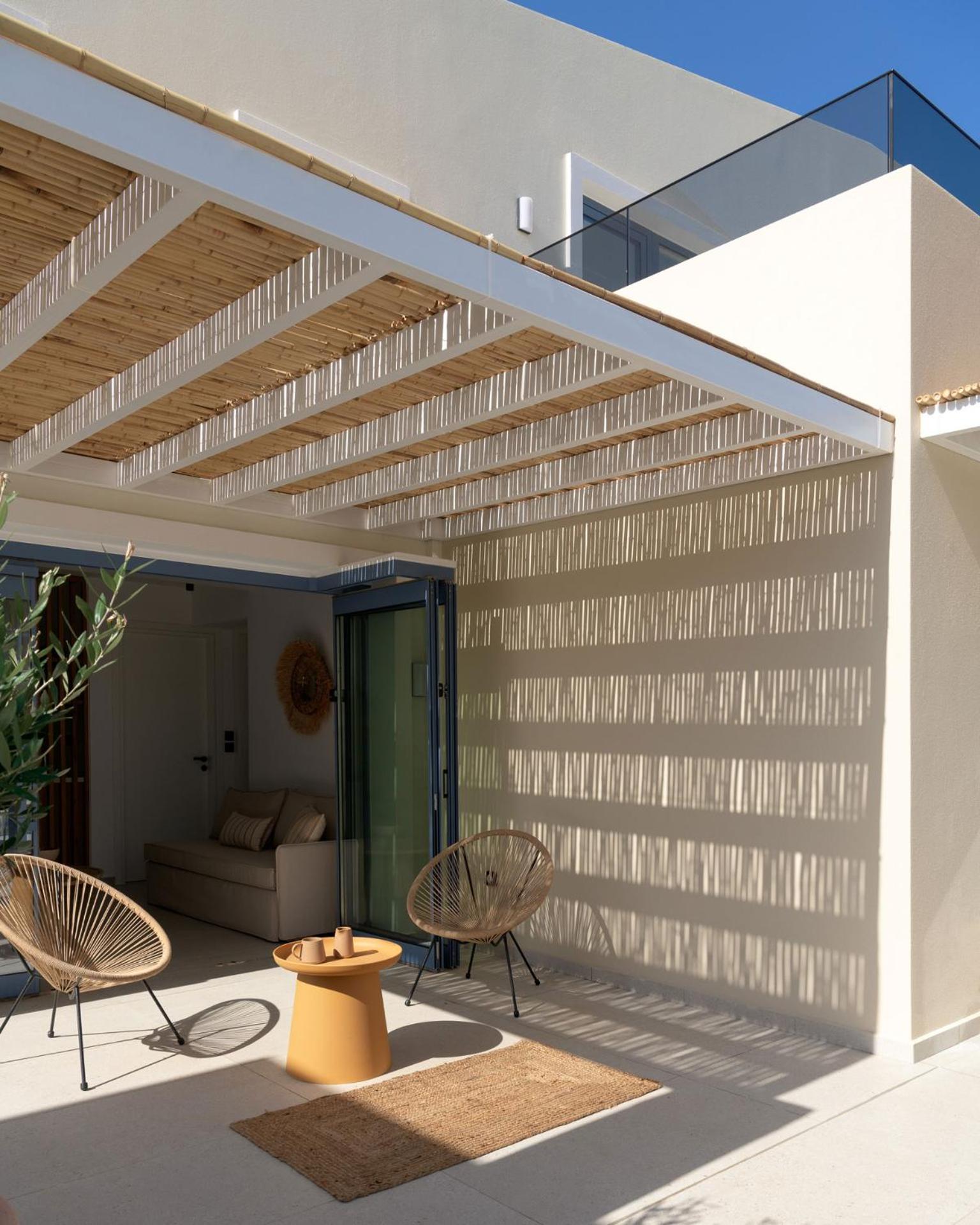 Pelagia's Loft Villas Haroupi & Rodi with Private Heated Pools, 5 Min Walking Distance to the Beach