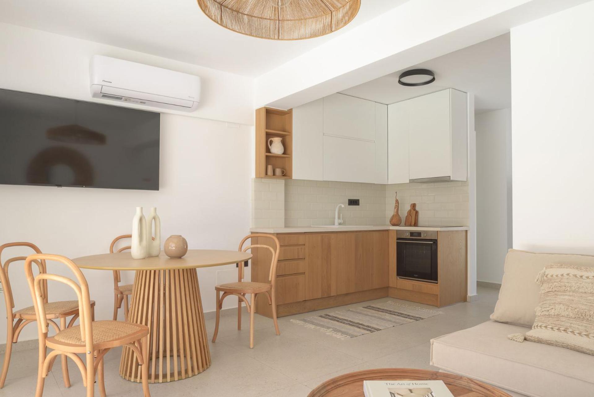 Pelagia's Loft Villas Haroupi & Rodi with Private Heated Pools, 5 Min Walking Distance to the Beach