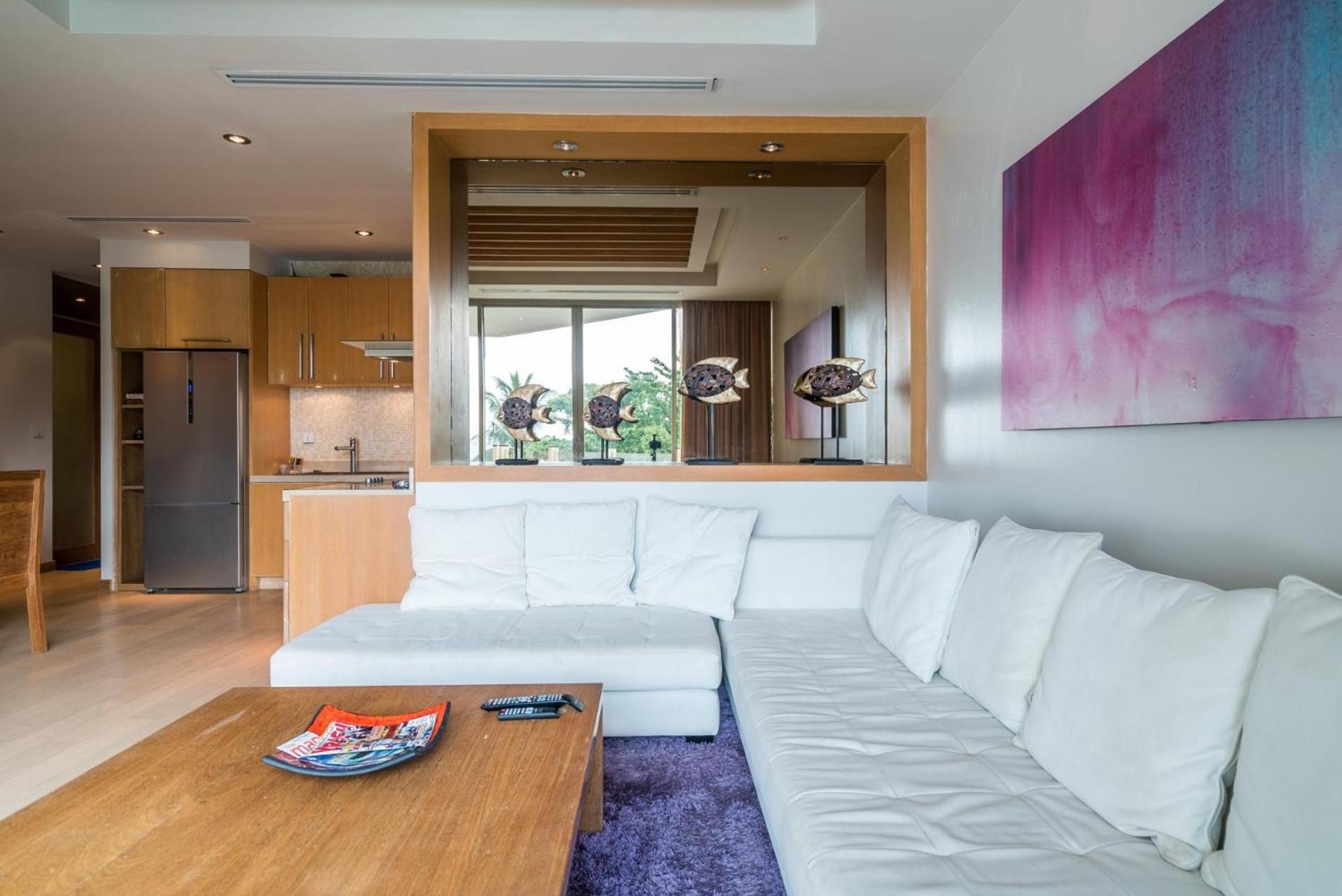 Bright beachfront retreat in Bang Tao
