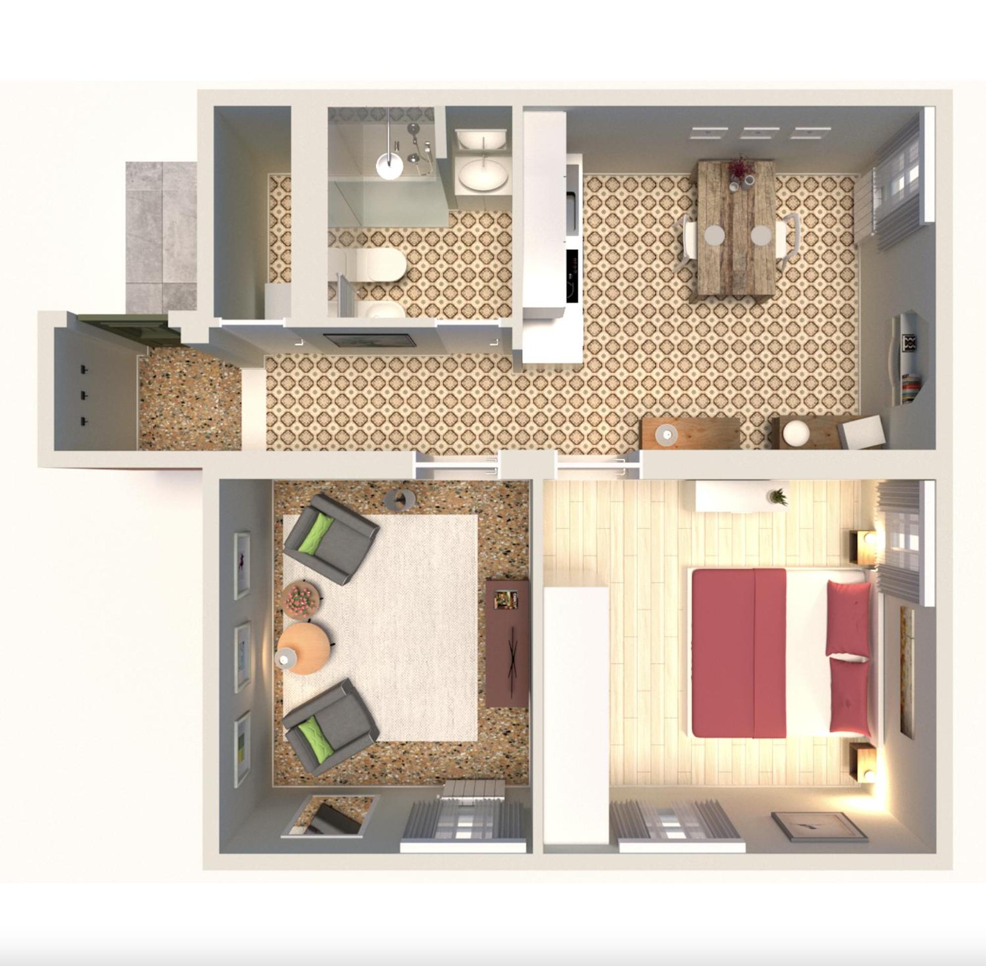 hotel room