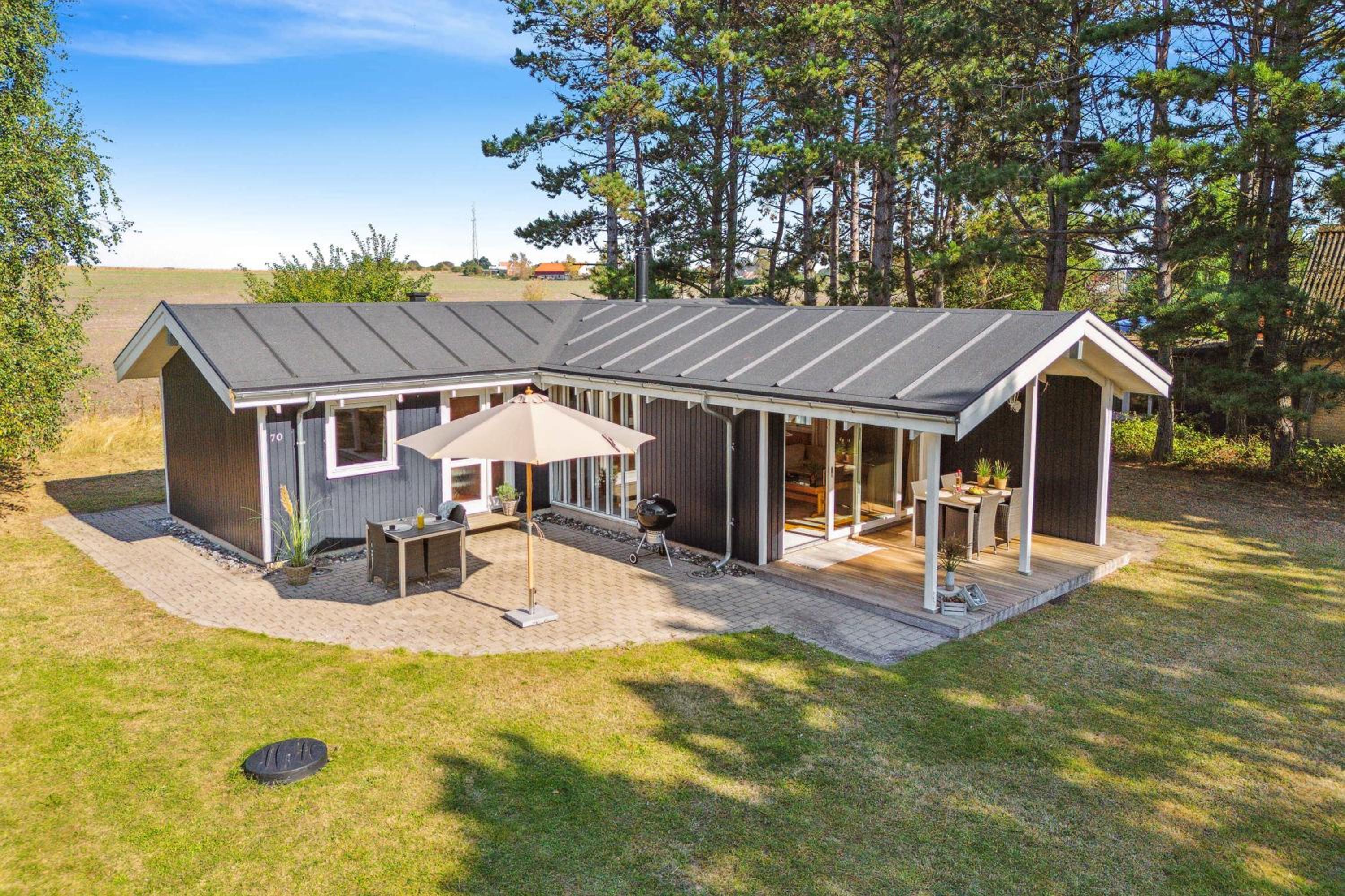 Idyllic Family Summer House 75 Meters From Coast view 3