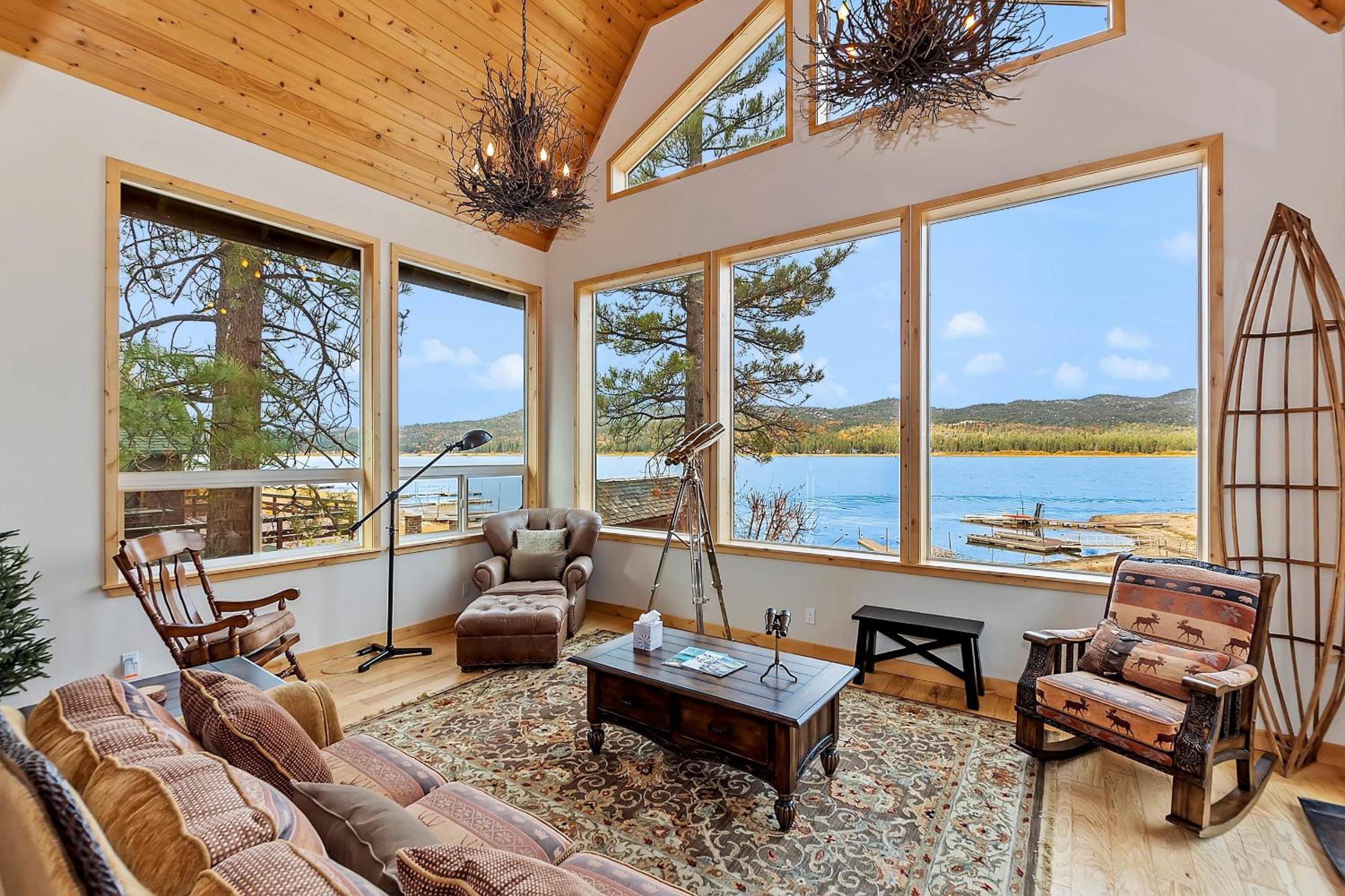 Lakefront Estate w Private Dock HotTub FirePit Lagunita Shores by AvantStay