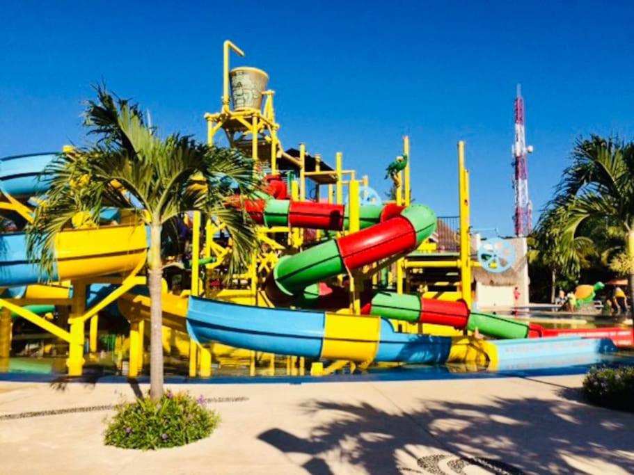 Punta me Apartment beach front in the hotel & Waterpark