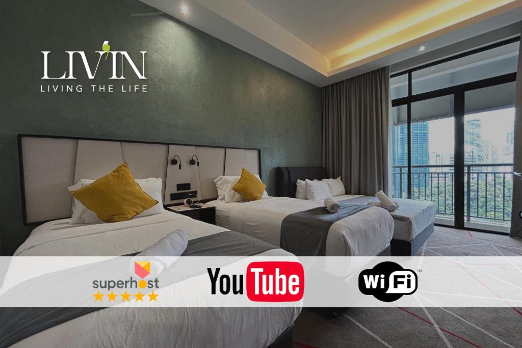 M101 Dang Wangi Quadruple & Twin Room KL City By Liv'in