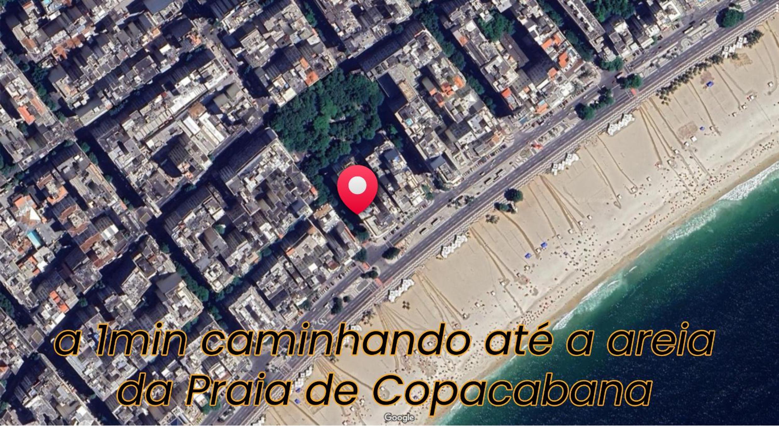 Excelente Apartamento a 1min da Praia de Copacabana