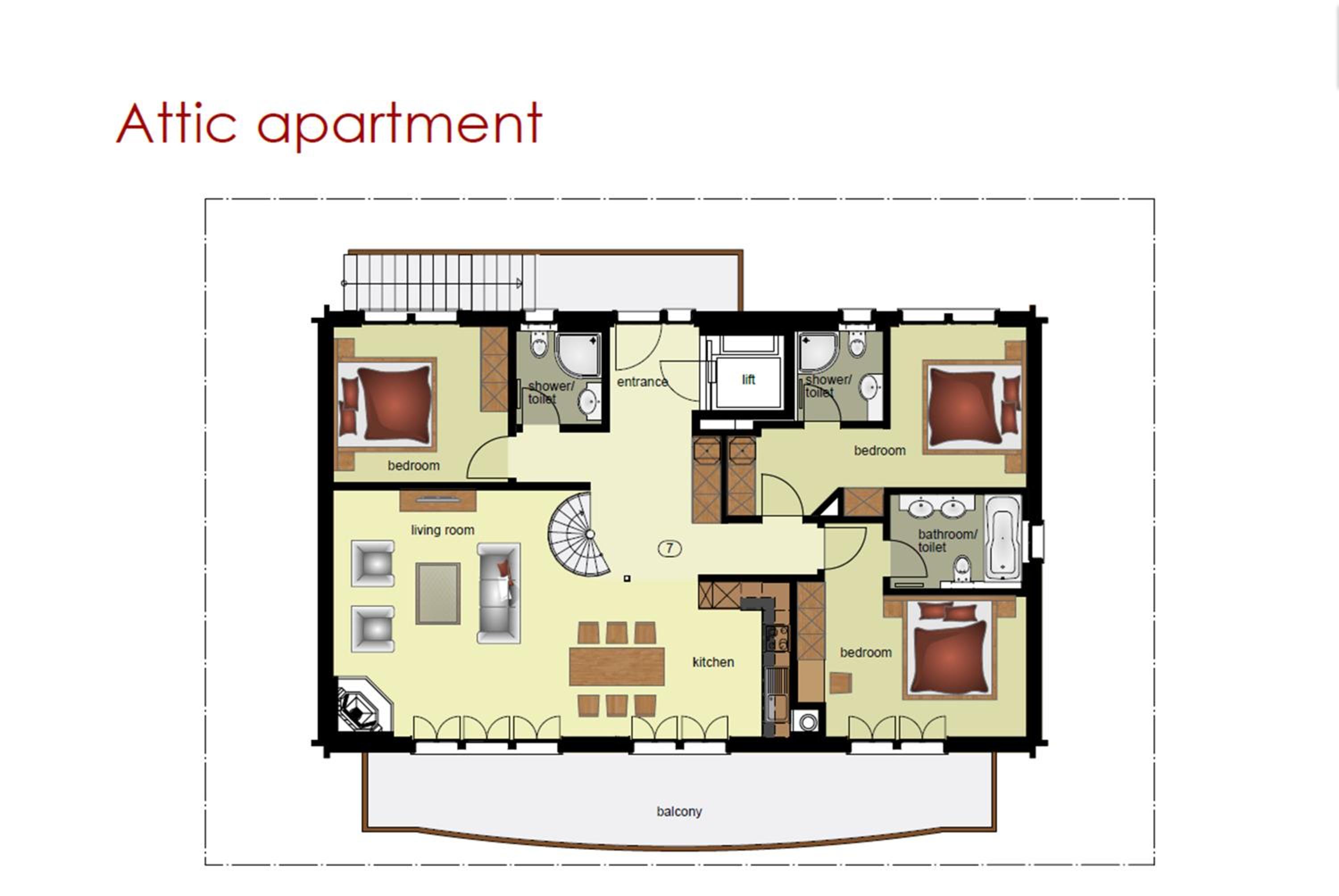 Apartment Bärgrose - GRIWA RENT AG