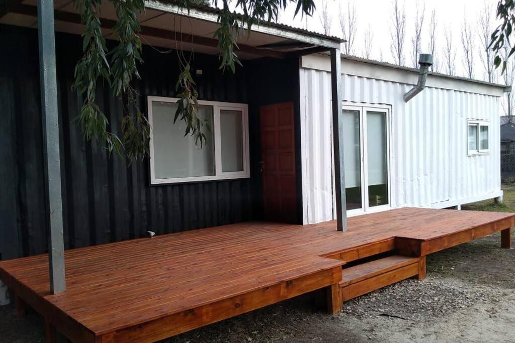 Casita Container al rio y a 30 min del Mar!