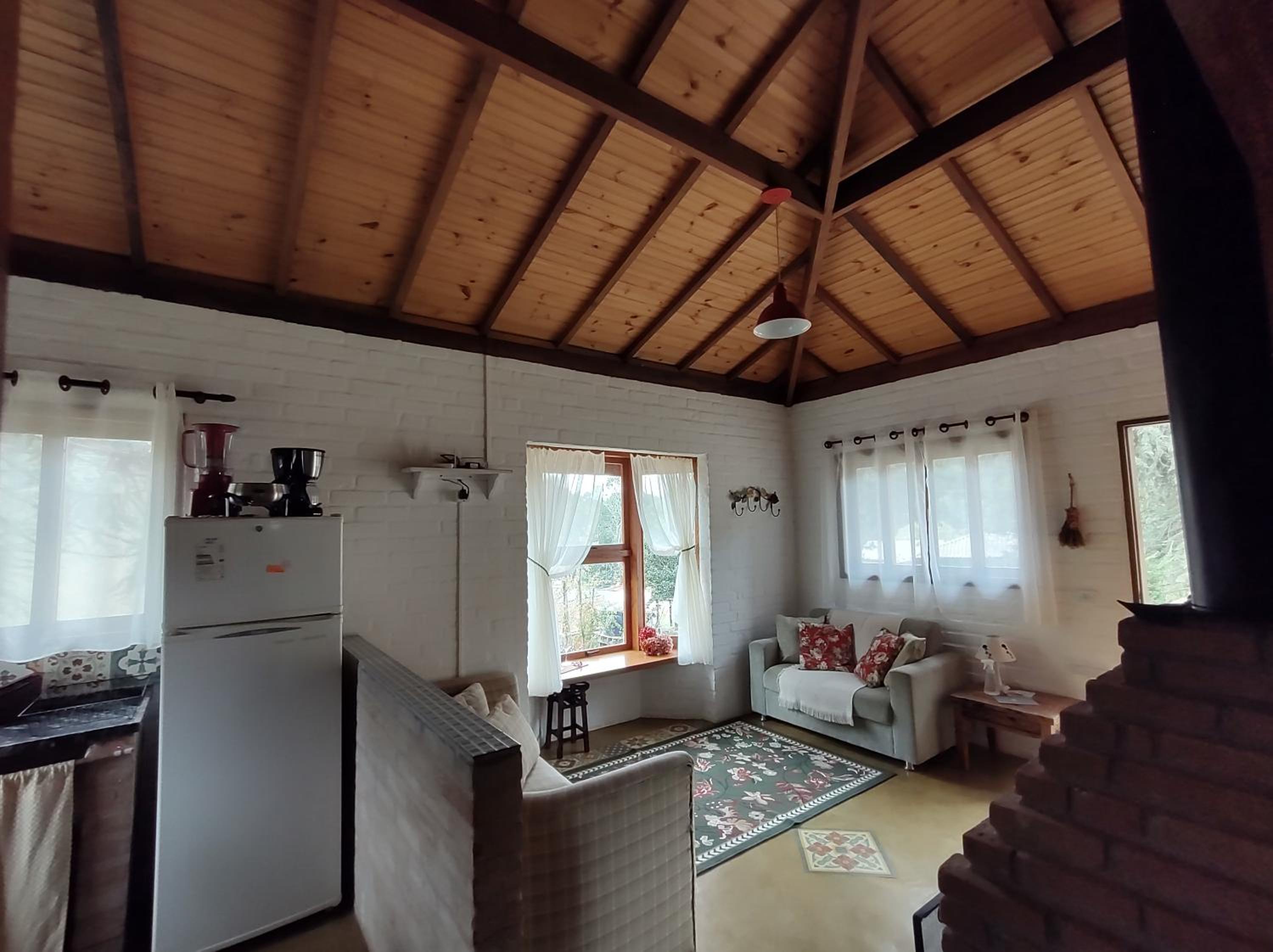 Casa Araucária com vista para montanha