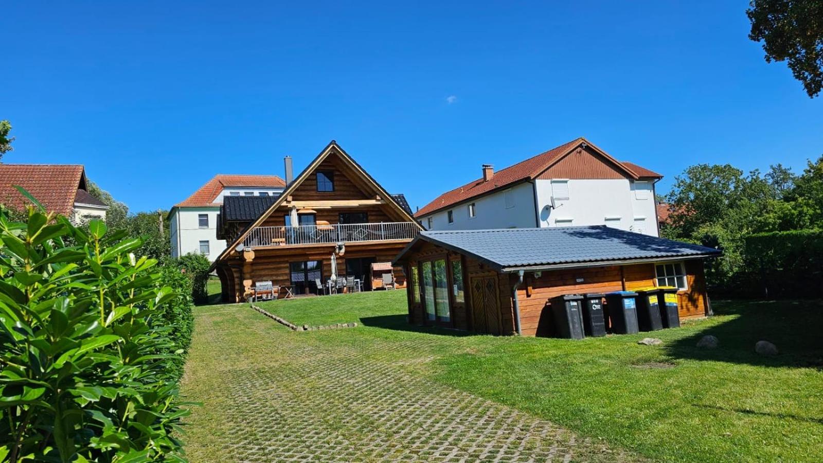 Holzhaus Usedom mit moderner Ausstattung SAUNA und Kamin