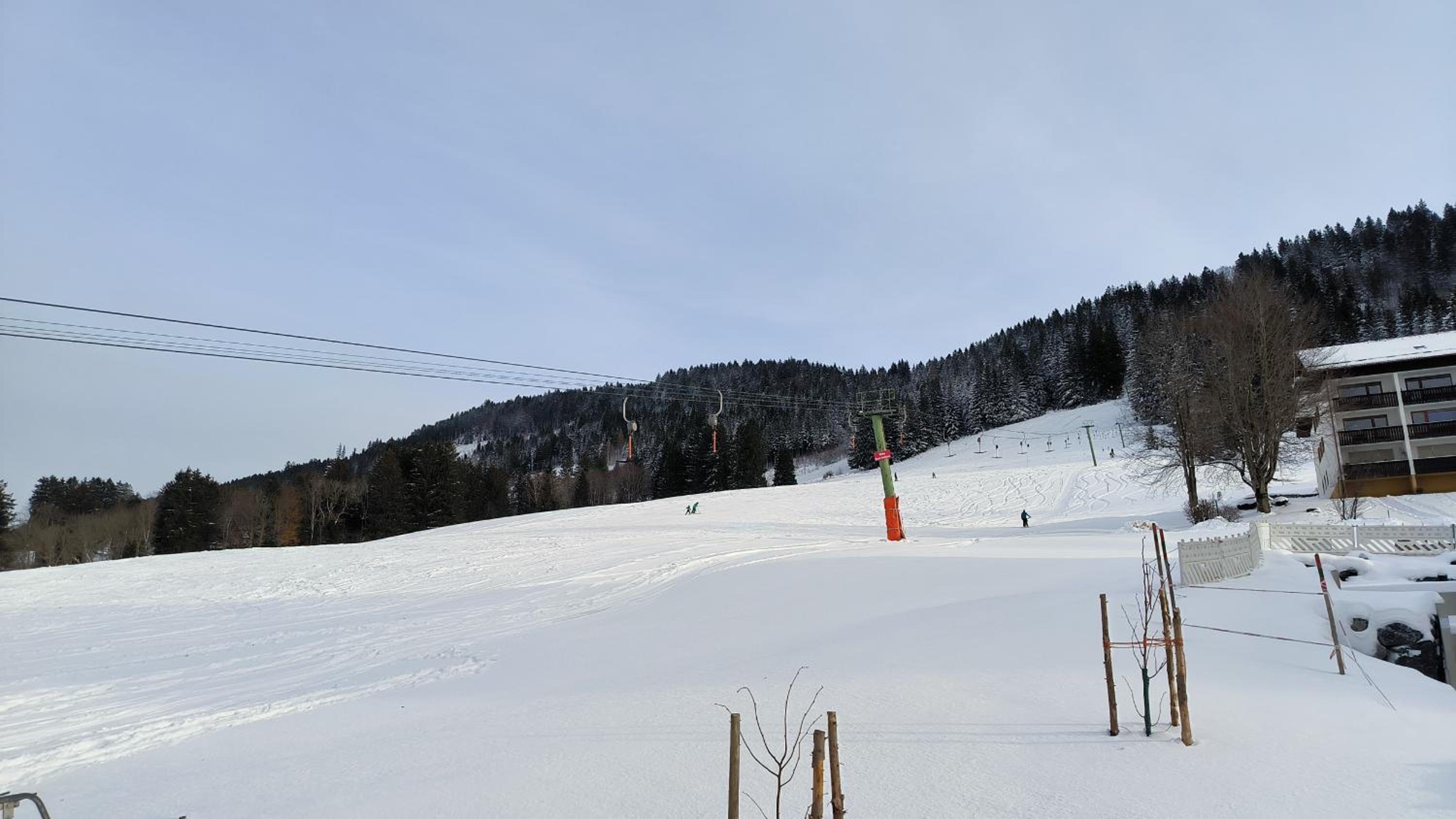 Ferienwohnung Allgäuerle 1605 Ski in Ski out an der Skipiste mit Hallenbad Sauna und Tiefgarage