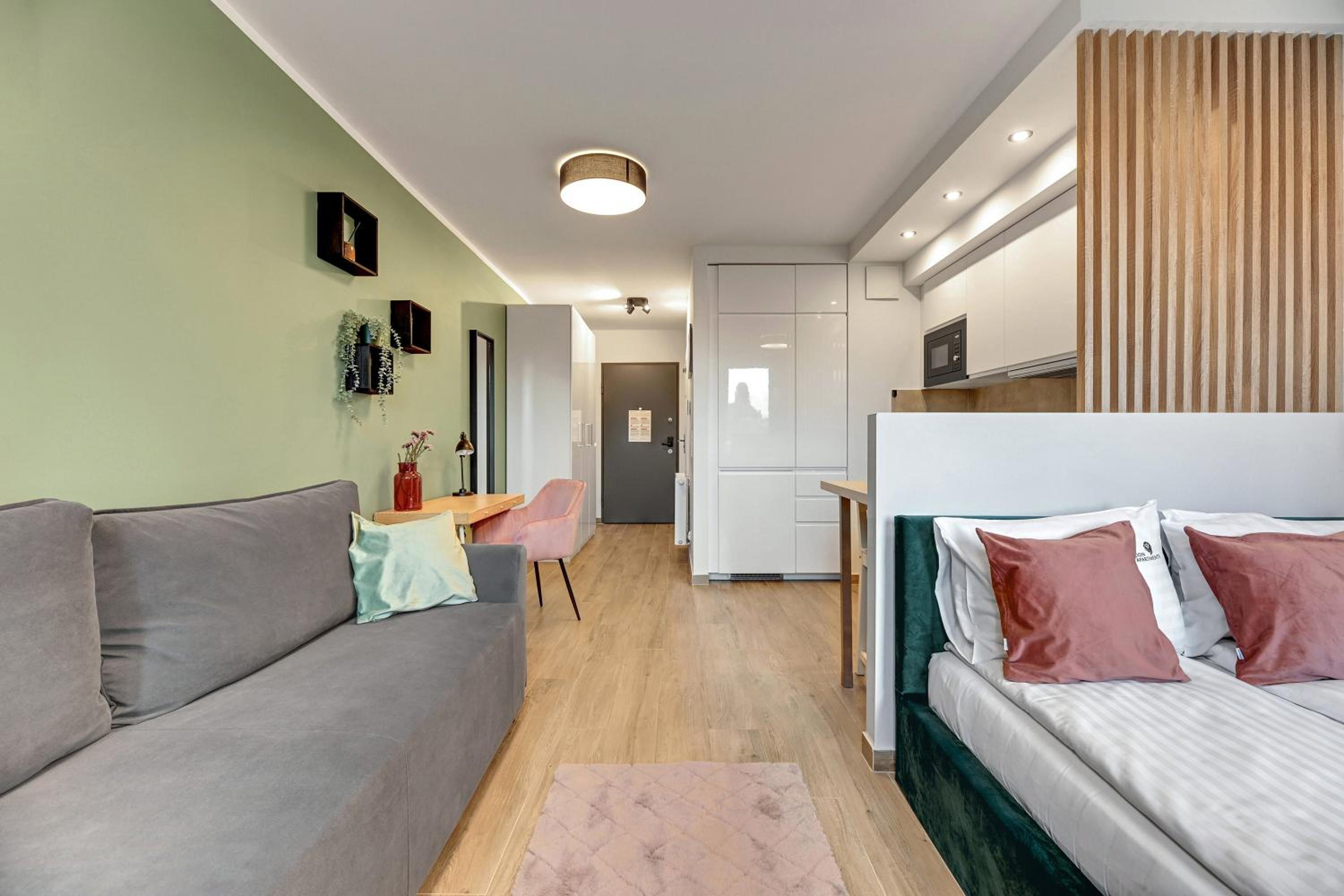 Studio Wilcza with Parking by Lion Apartments