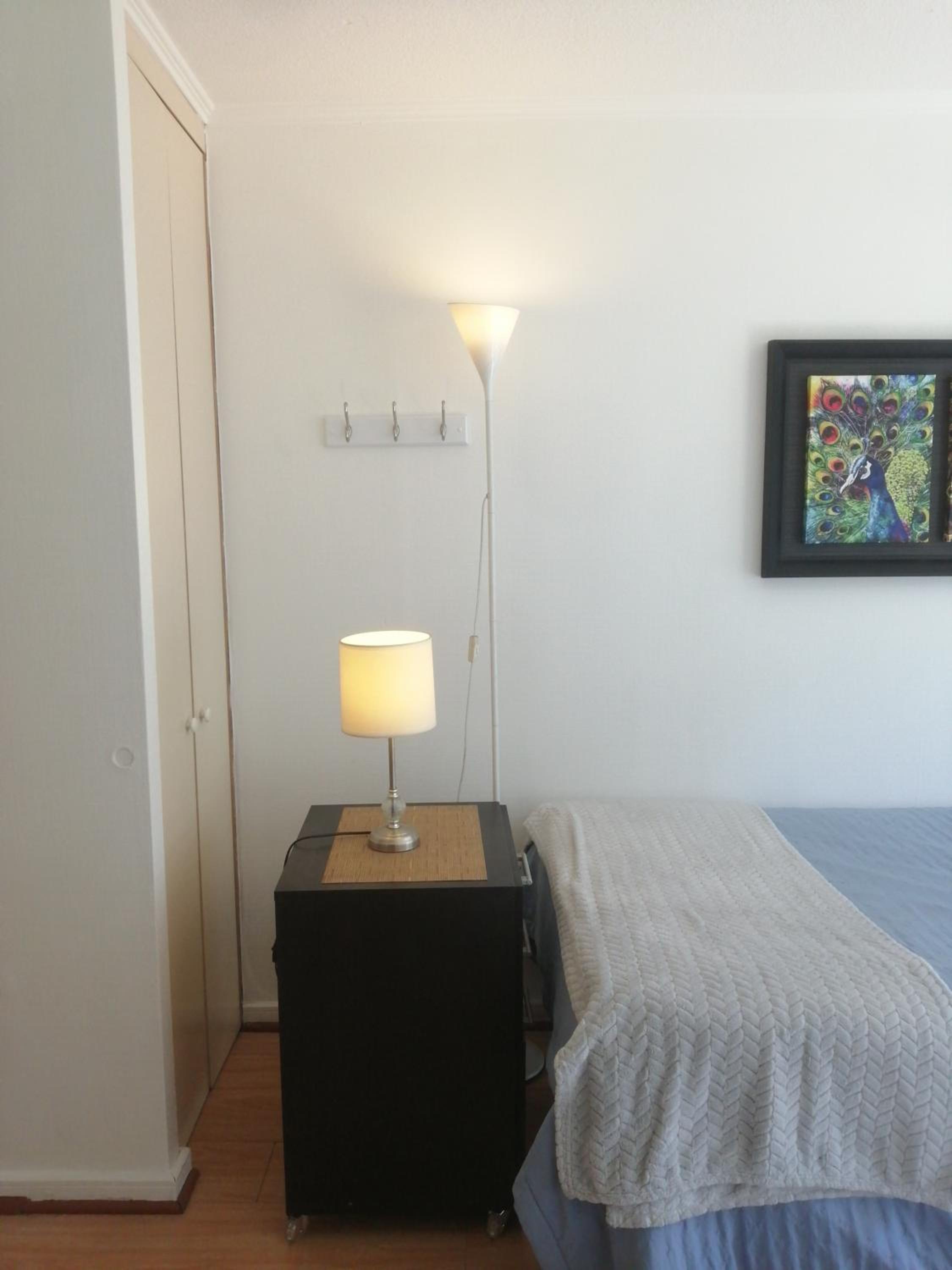 Room and bathroom in private residence